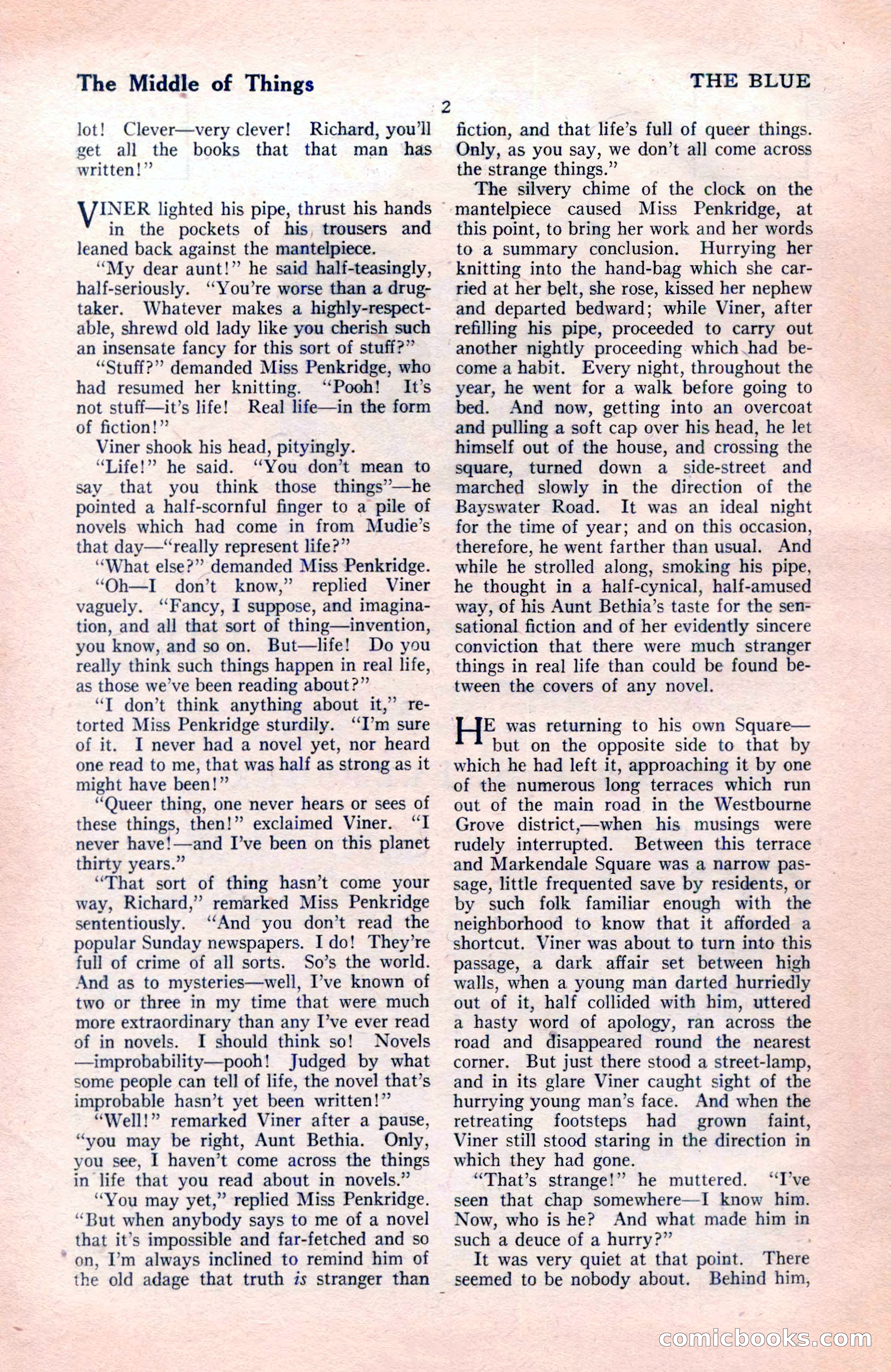 The Blue Book Magazine, May 1922 — page 8 of 208