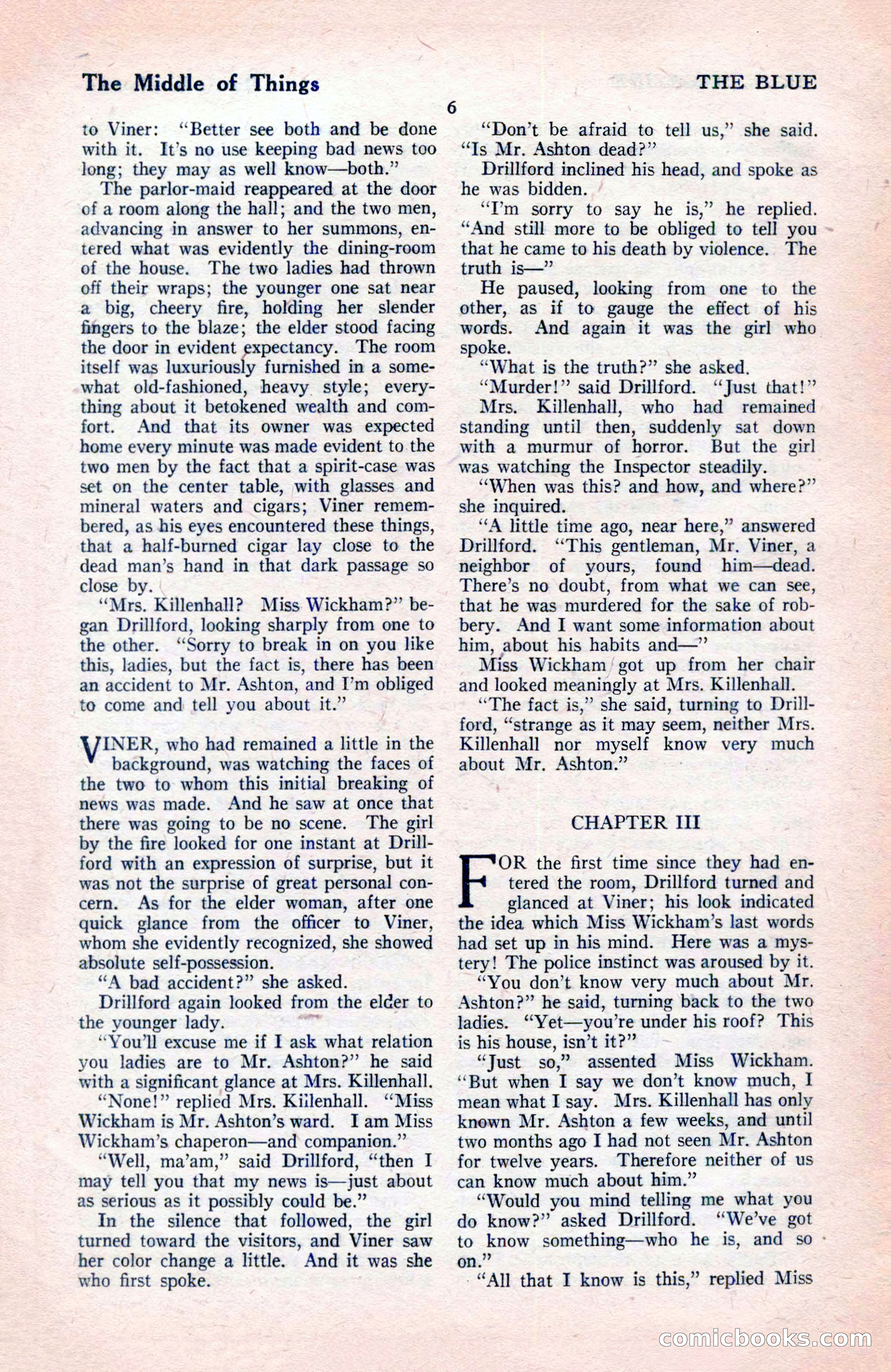 The Blue Book Magazine, May 1922 — page 12 of 208