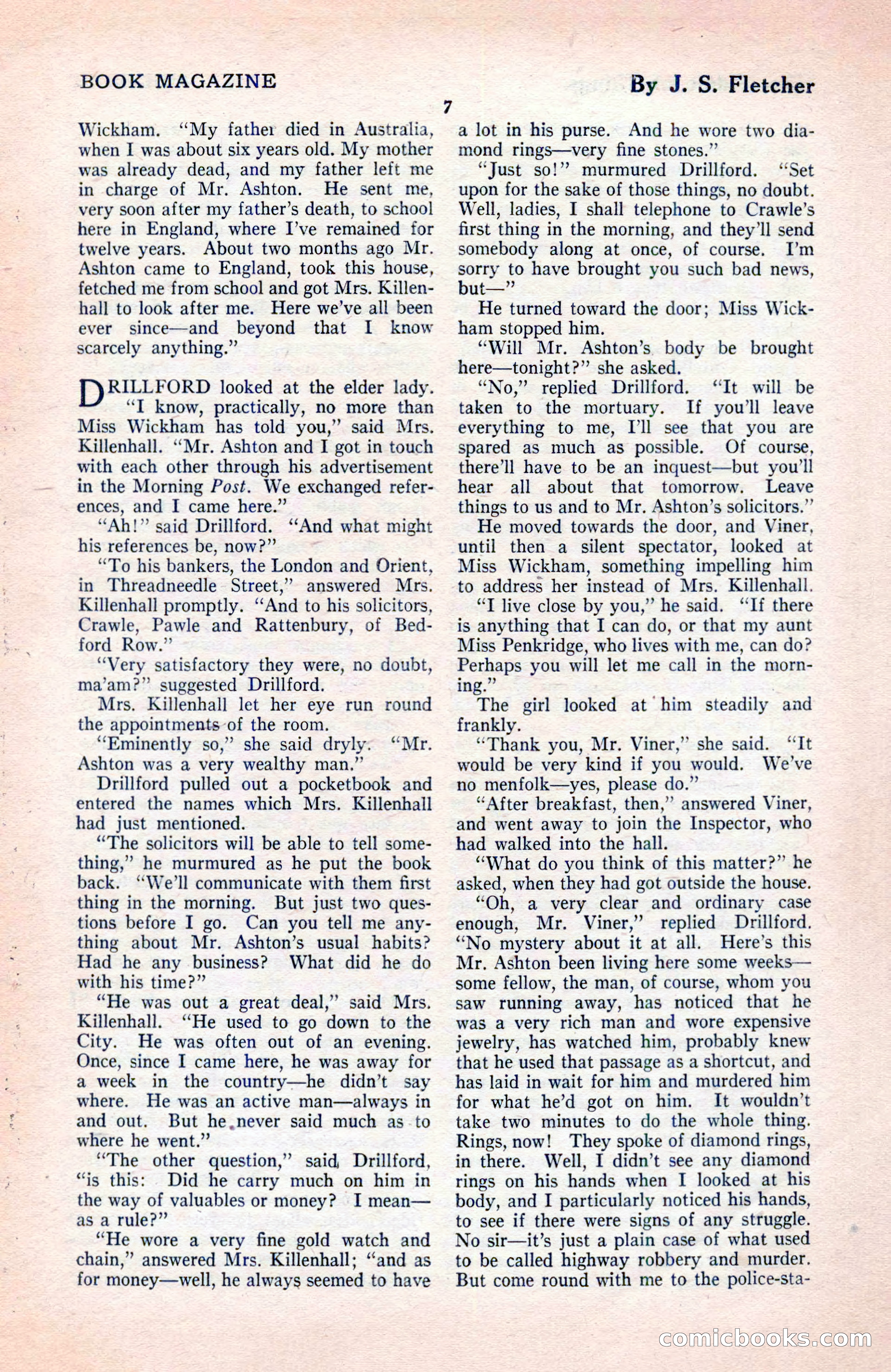 The Blue Book Magazine, May 1922 — page 13 of 208