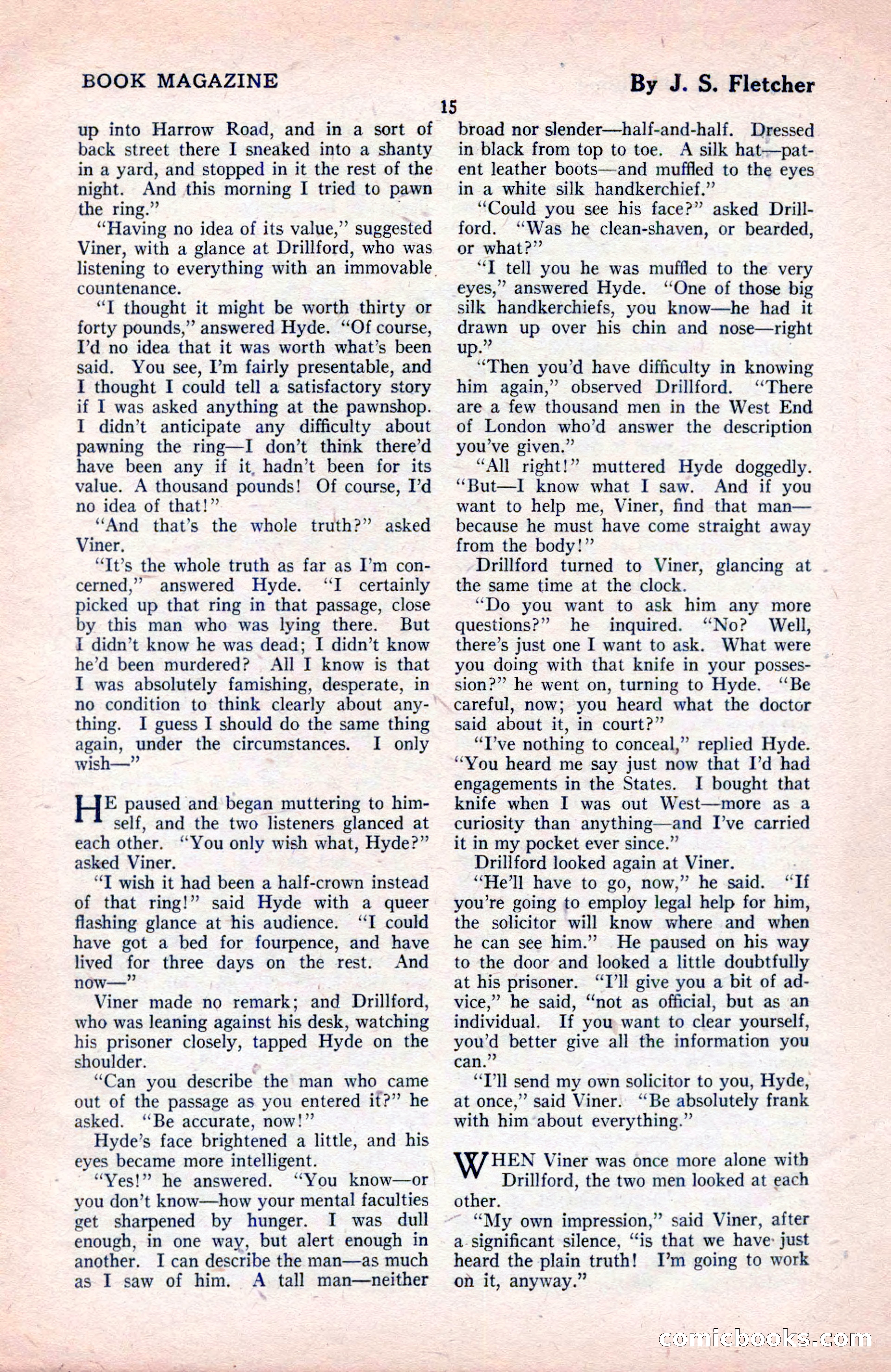 The Blue Book Magazine, May 1922 — page 21 of 208