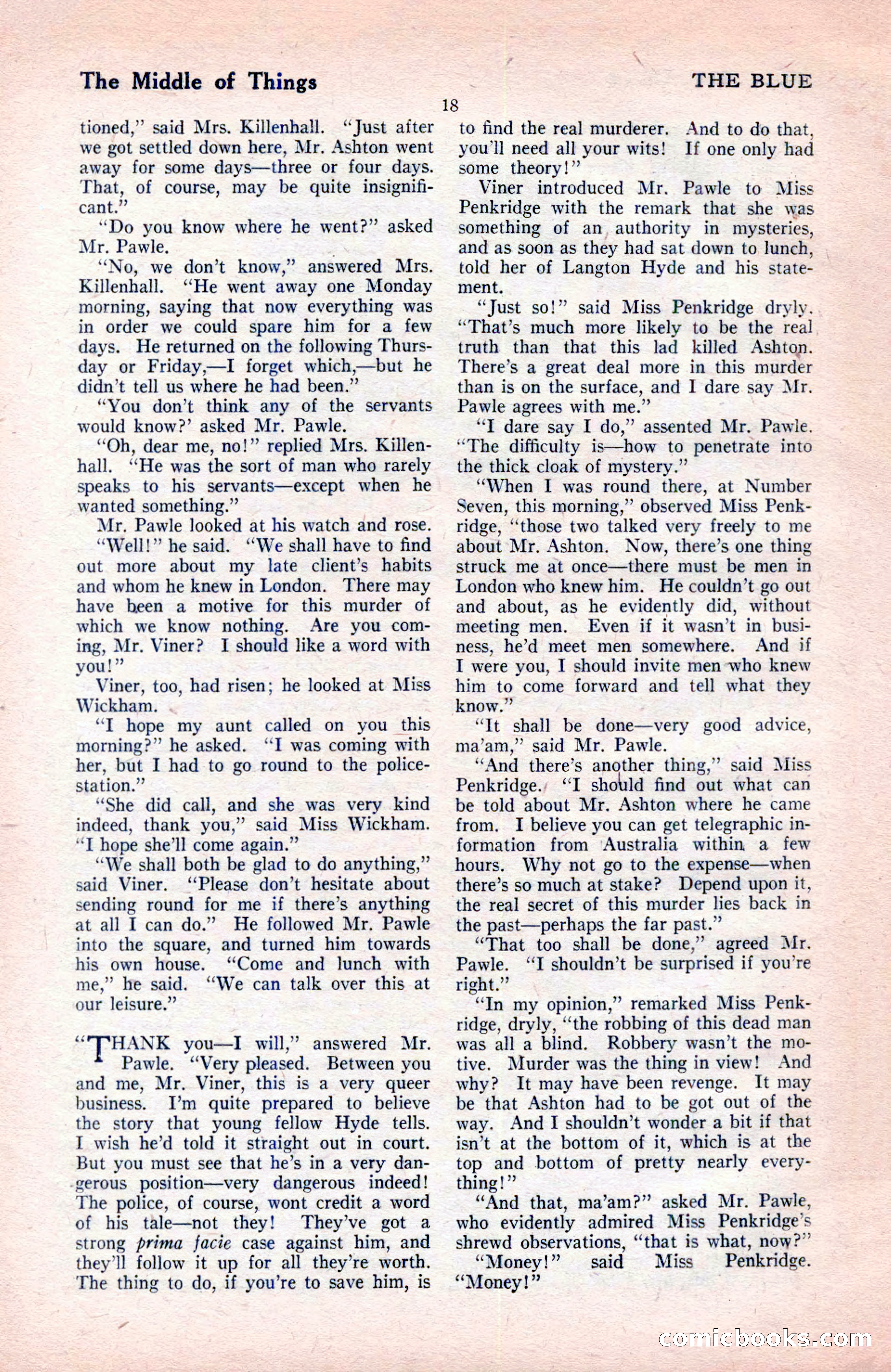 The Blue Book Magazine, May 1922 — page 24 of 208