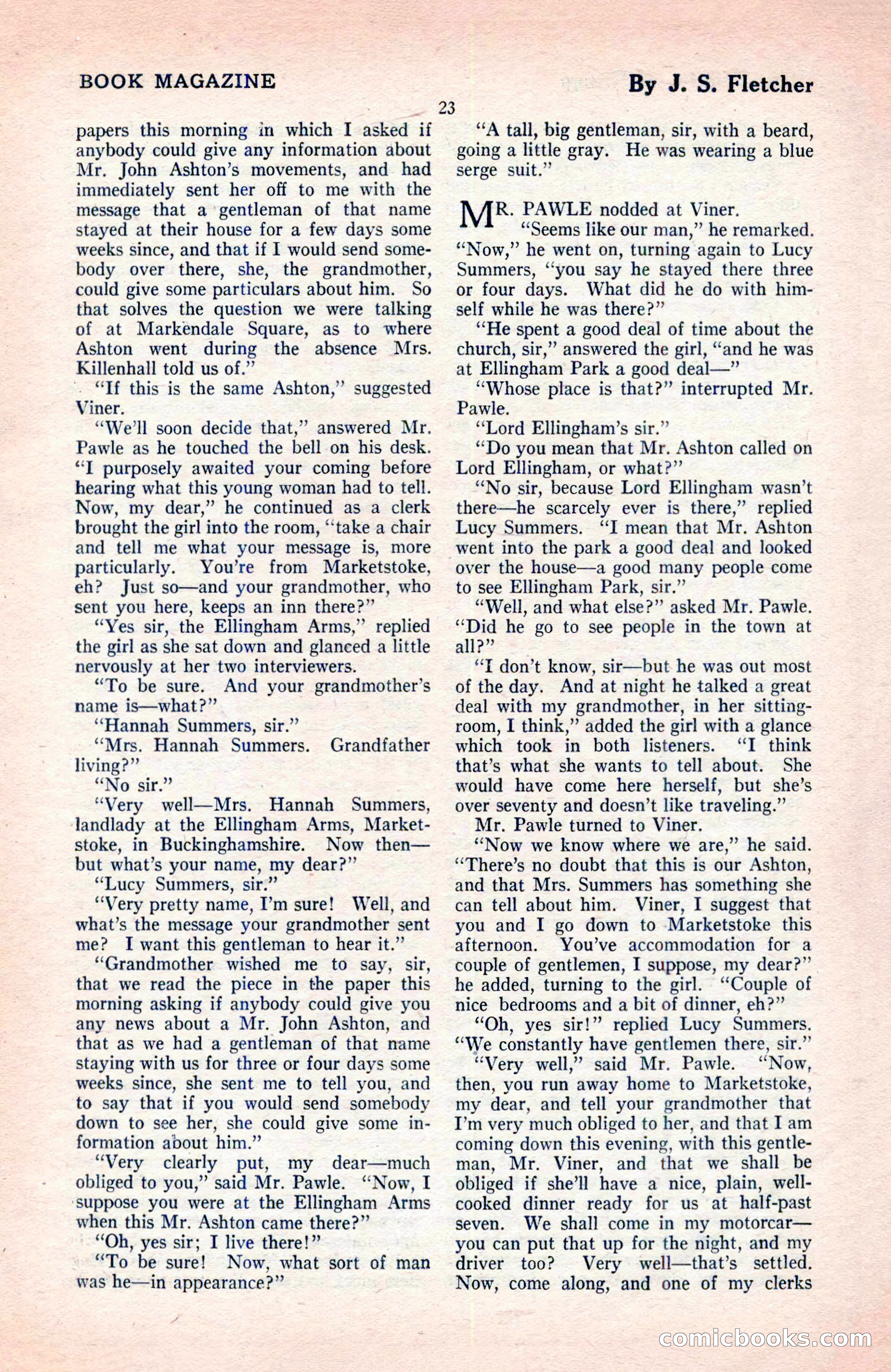The Blue Book Magazine, May 1922 — page 29 of 208