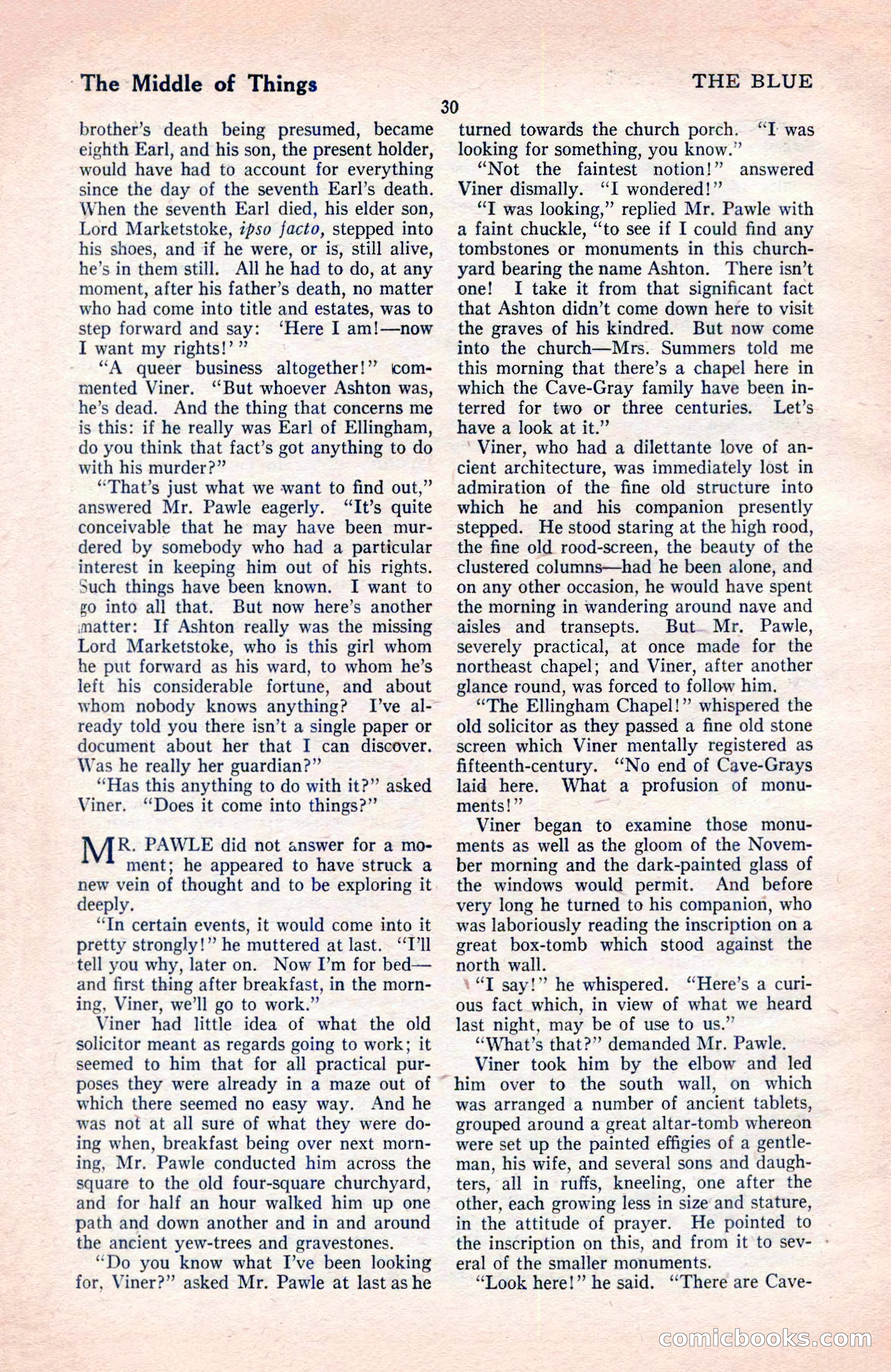 The Blue Book Magazine, May 1922 — page 36 of 208