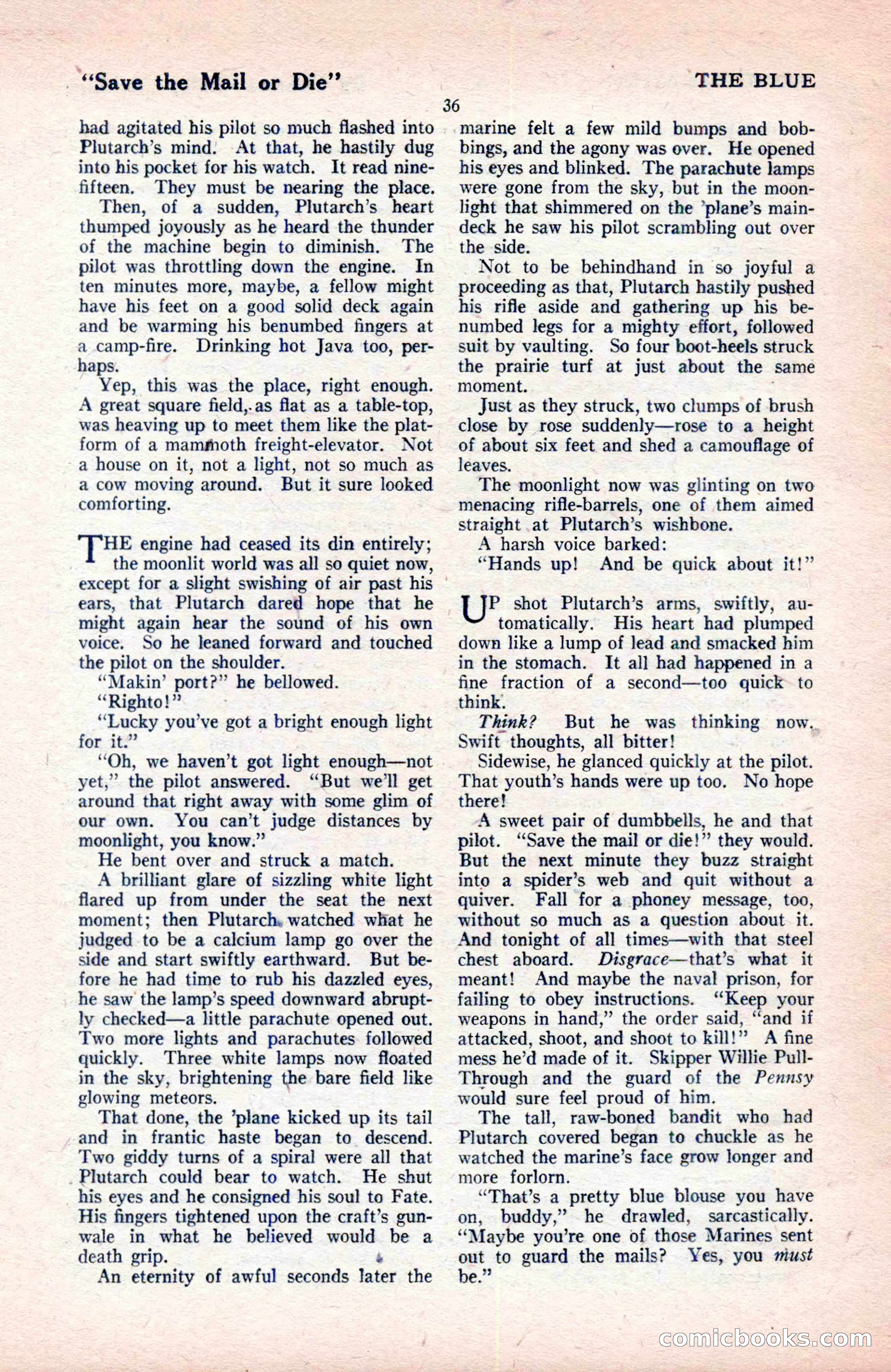 The Blue Book Magazine, May 1922 — page 42 of 208