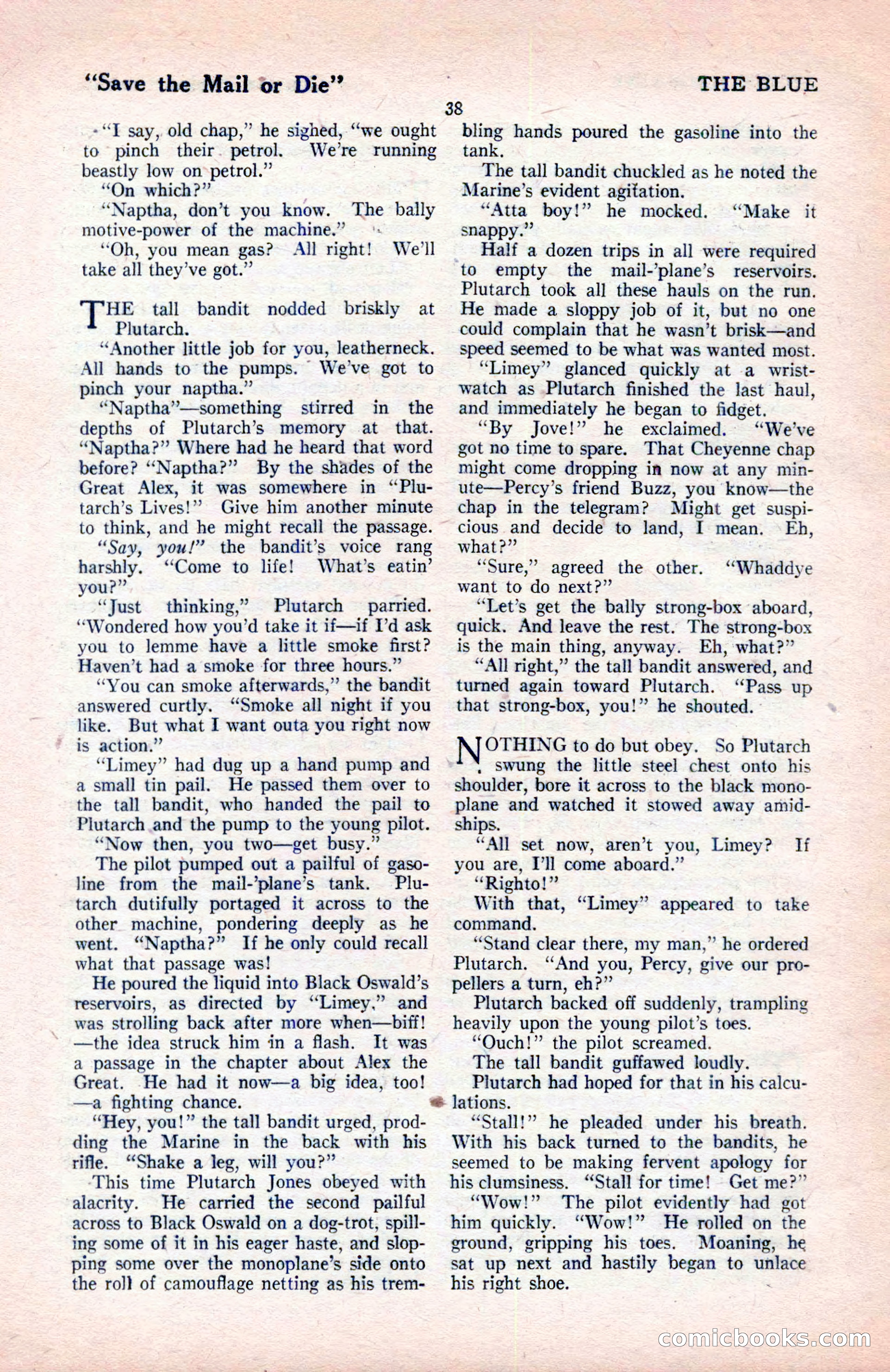 The Blue Book Magazine, May 1922 — page 44 of 208