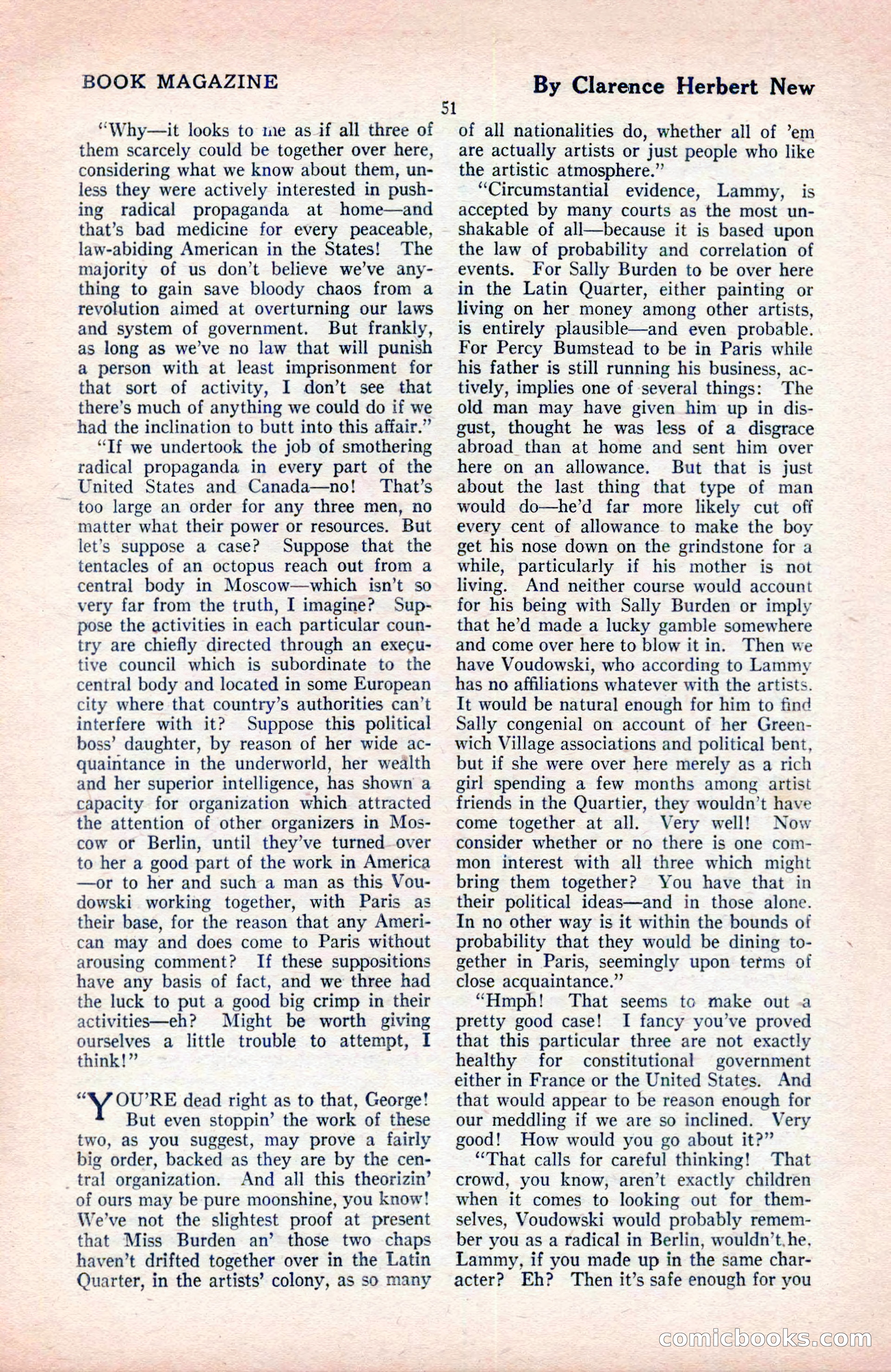 The Blue Book Magazine, May 1922 — page 57 of 208