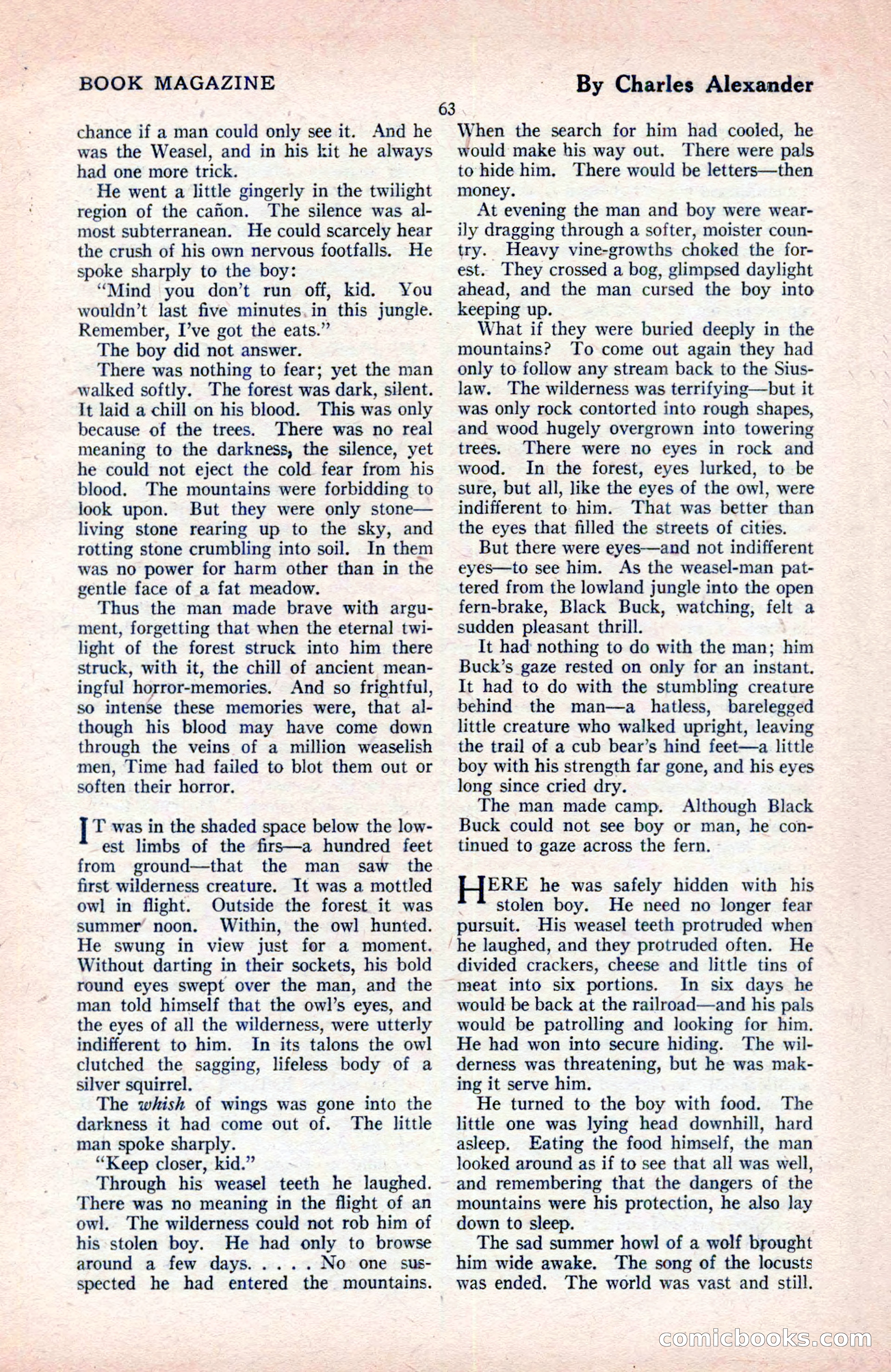 The Blue Book Magazine, May 1922 — page 69 of 208