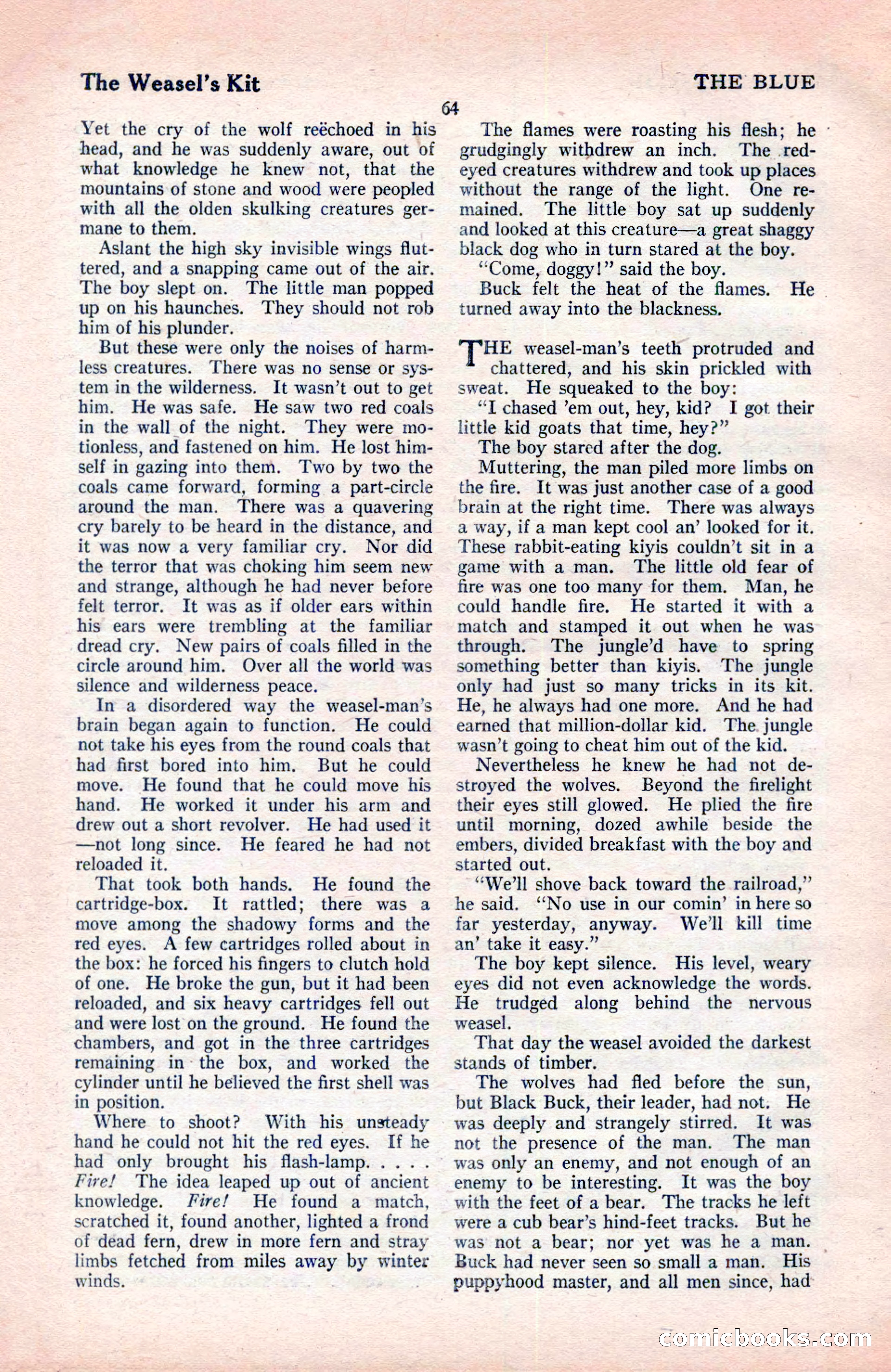 The Blue Book Magazine, May 1922 — page 70 of 208