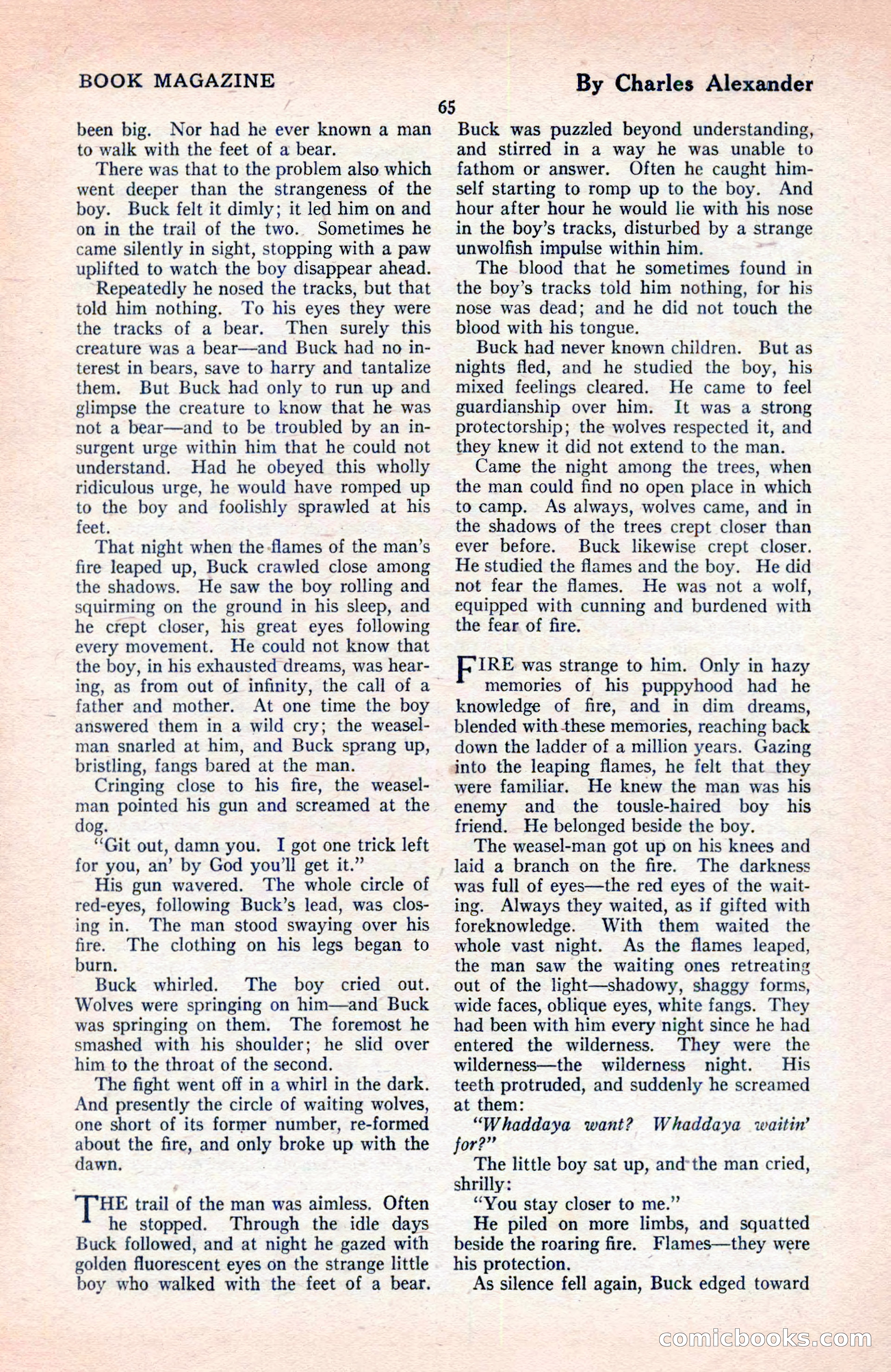 The Blue Book Magazine, May 1922 — page 71 of 208
