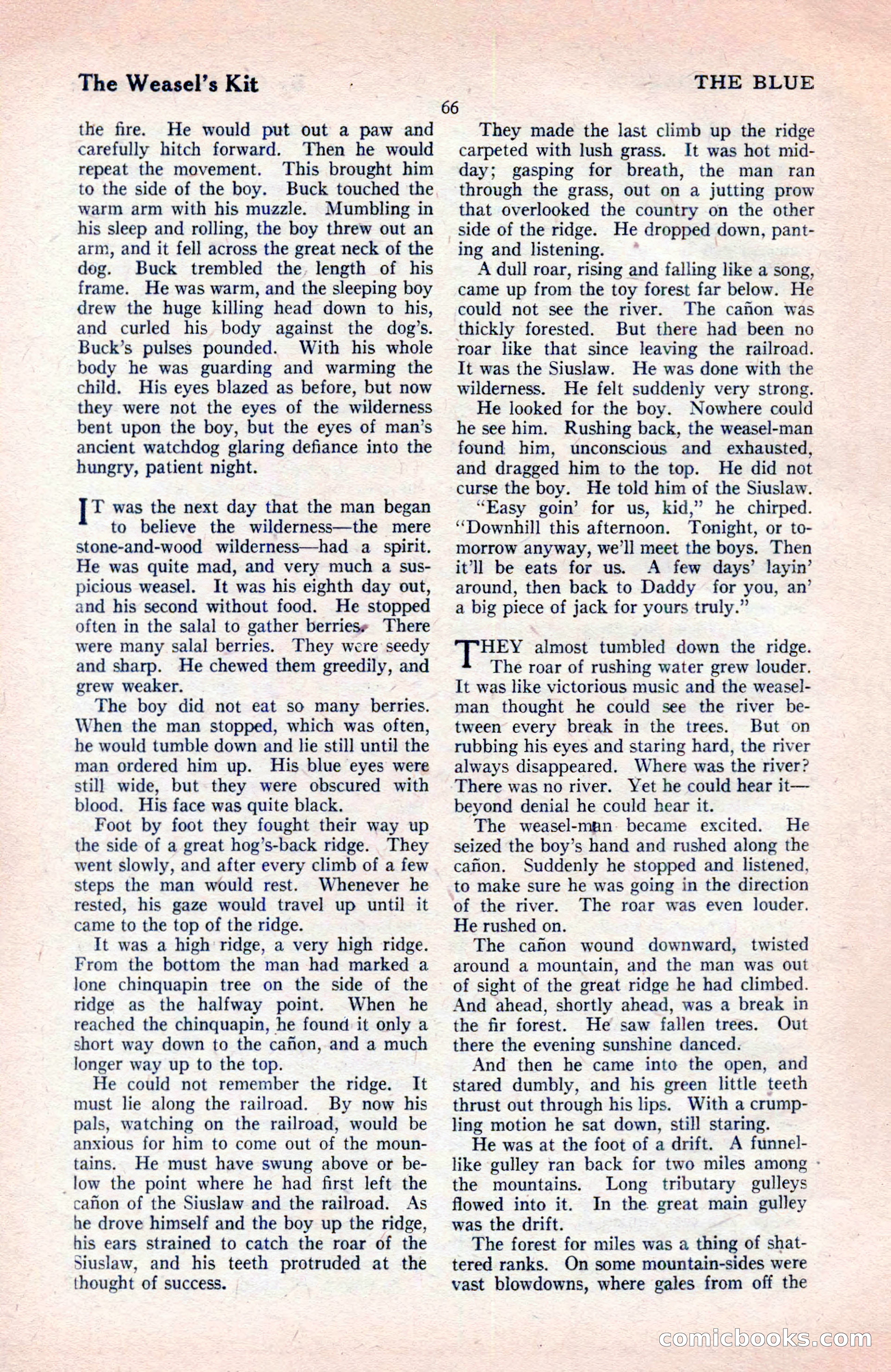The Blue Book Magazine, May 1922 — page 72 of 208