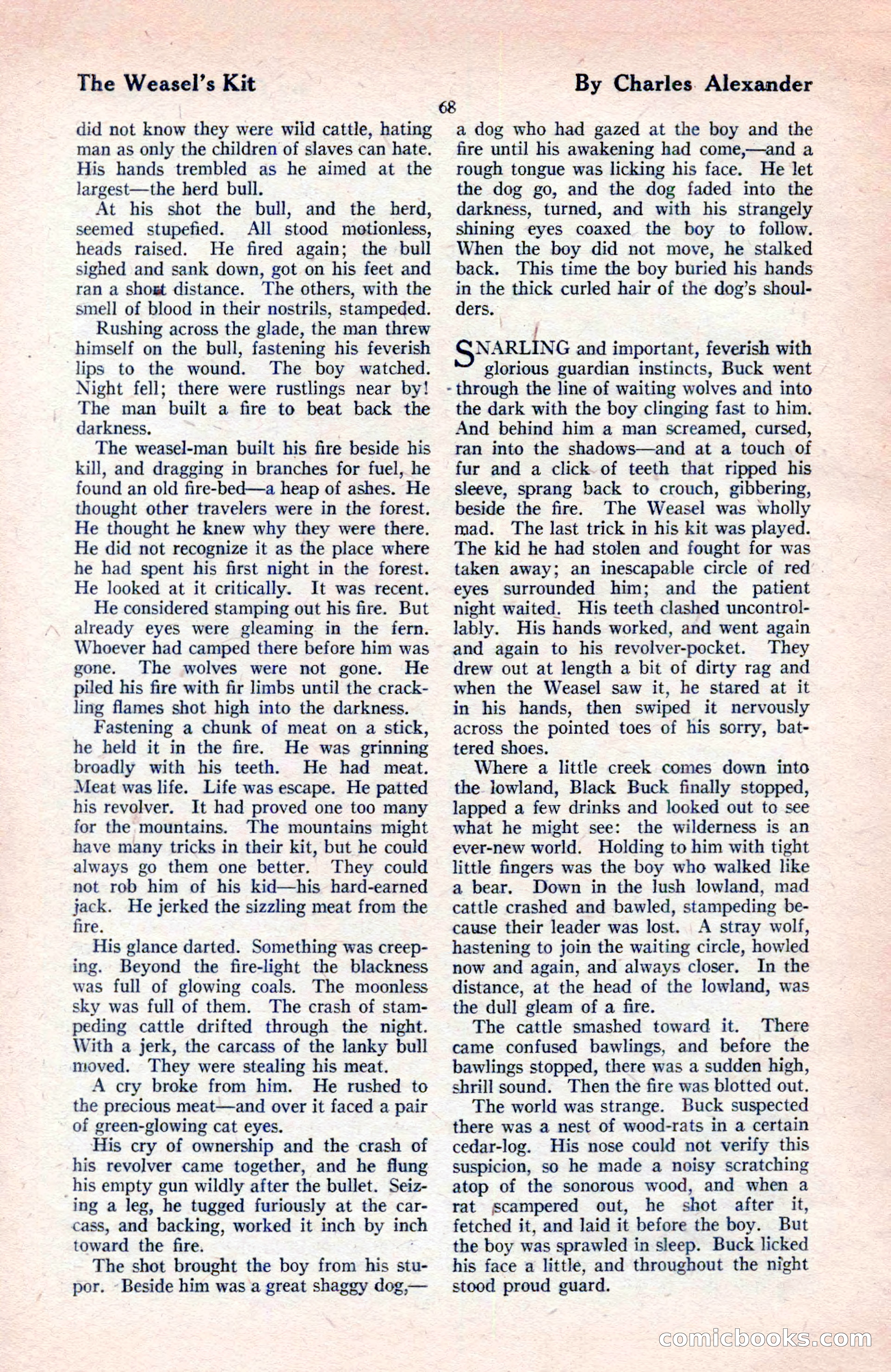 The Blue Book Magazine, May 1922 — page 74 of 208