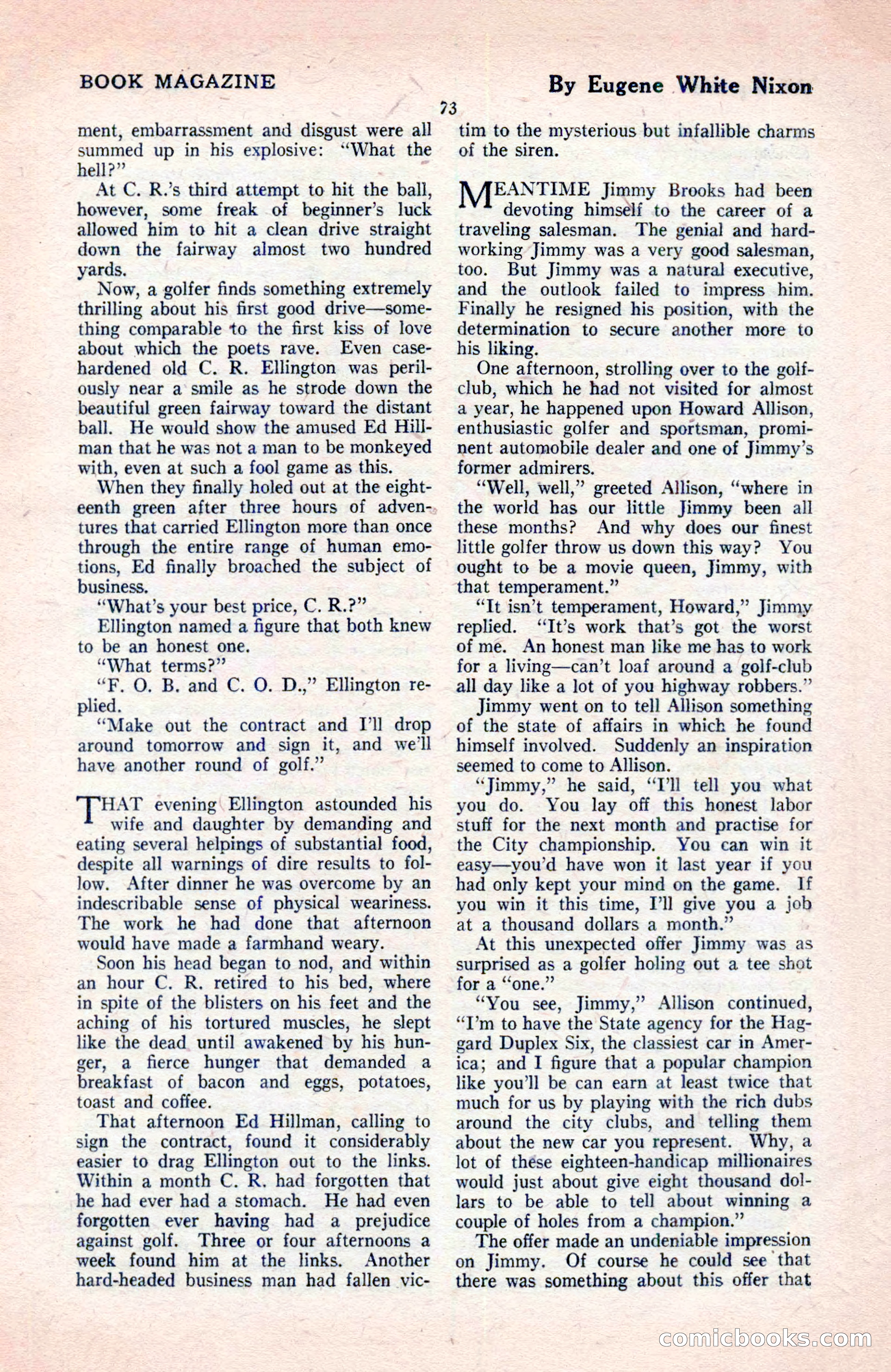 The Blue Book Magazine, May 1922 — page 79 of 208