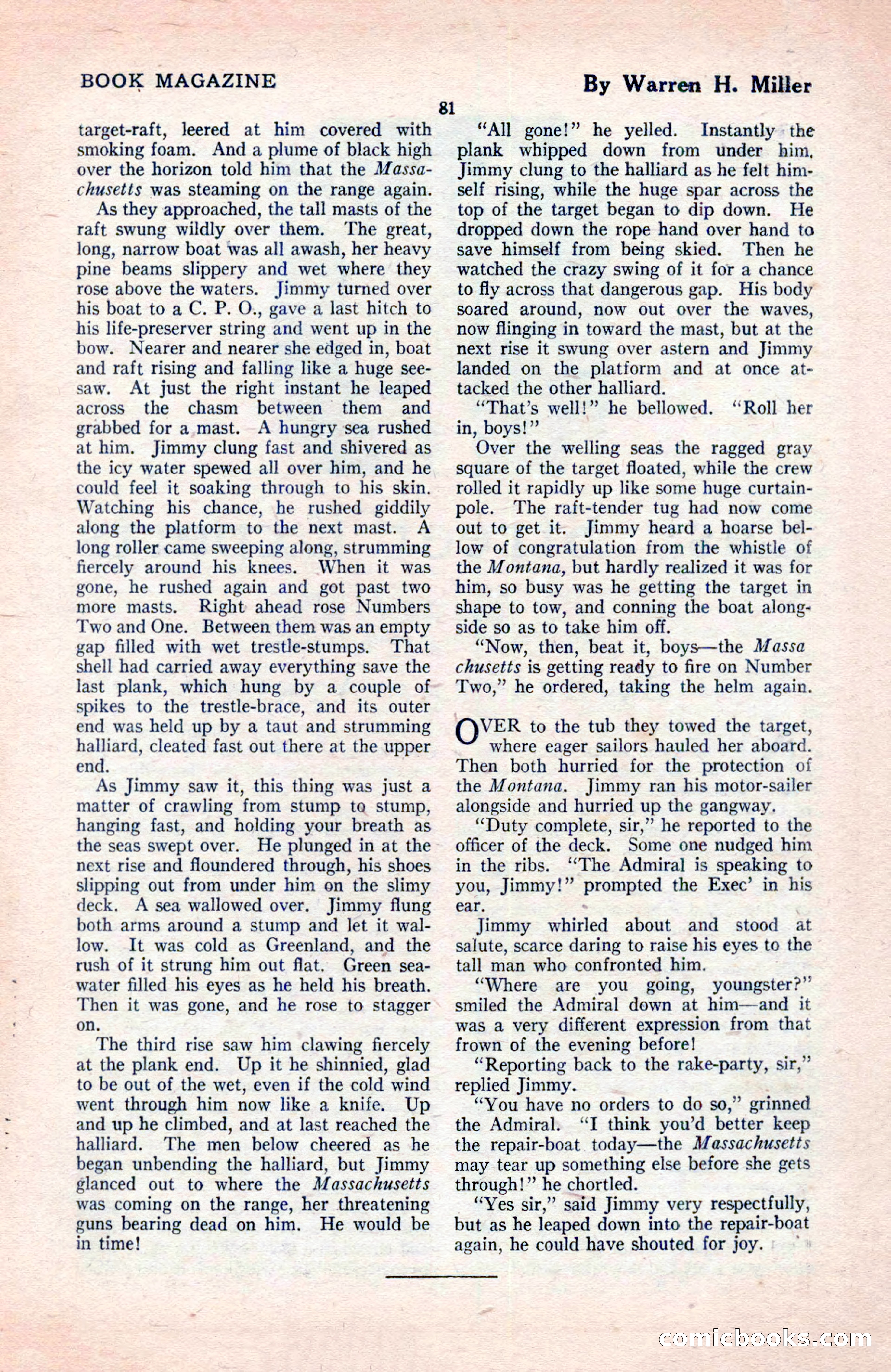 The Blue Book Magazine, May 1922 — page 87 of 208