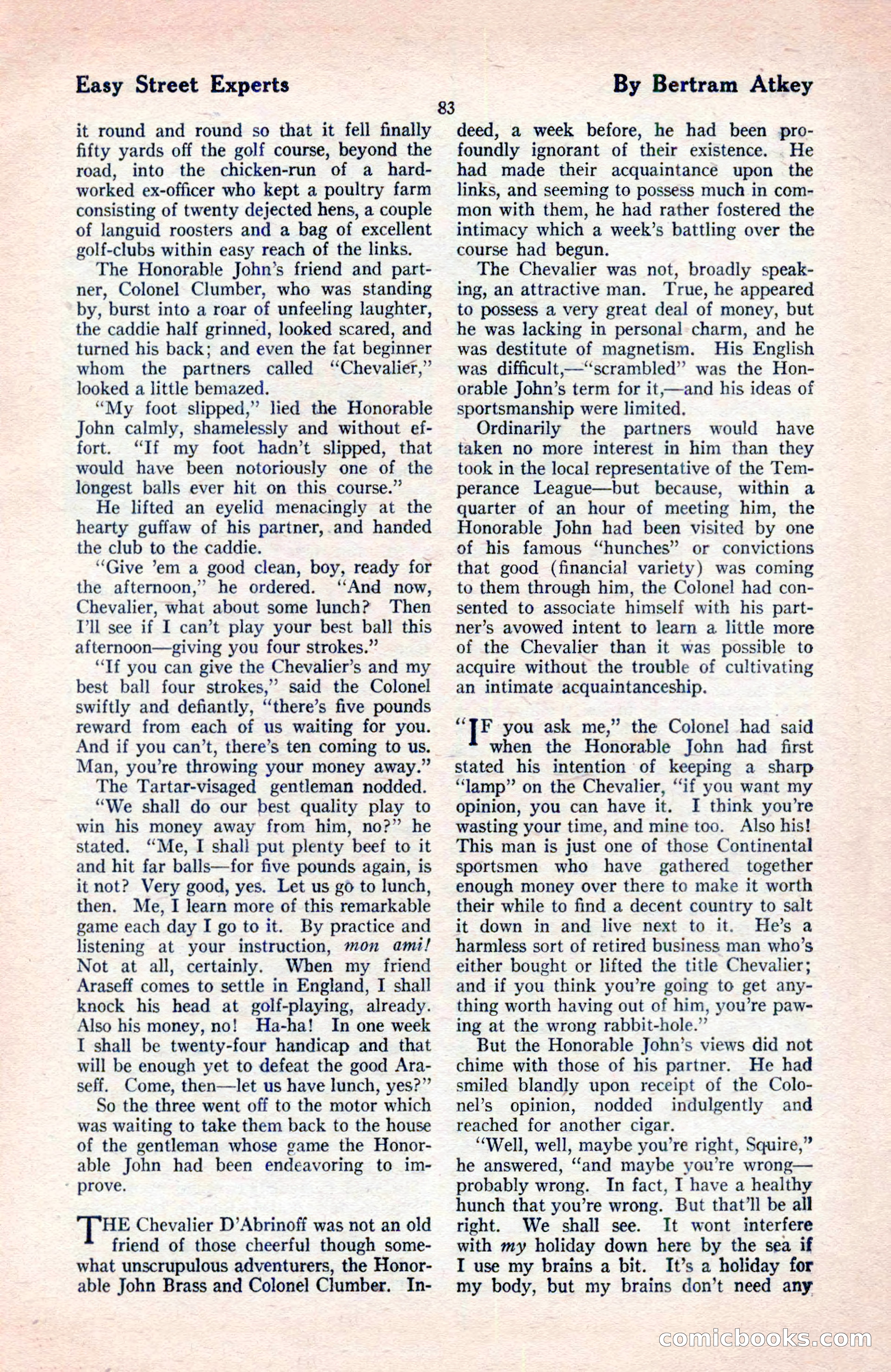 The Blue Book Magazine, May 1922 — page 89 of 208