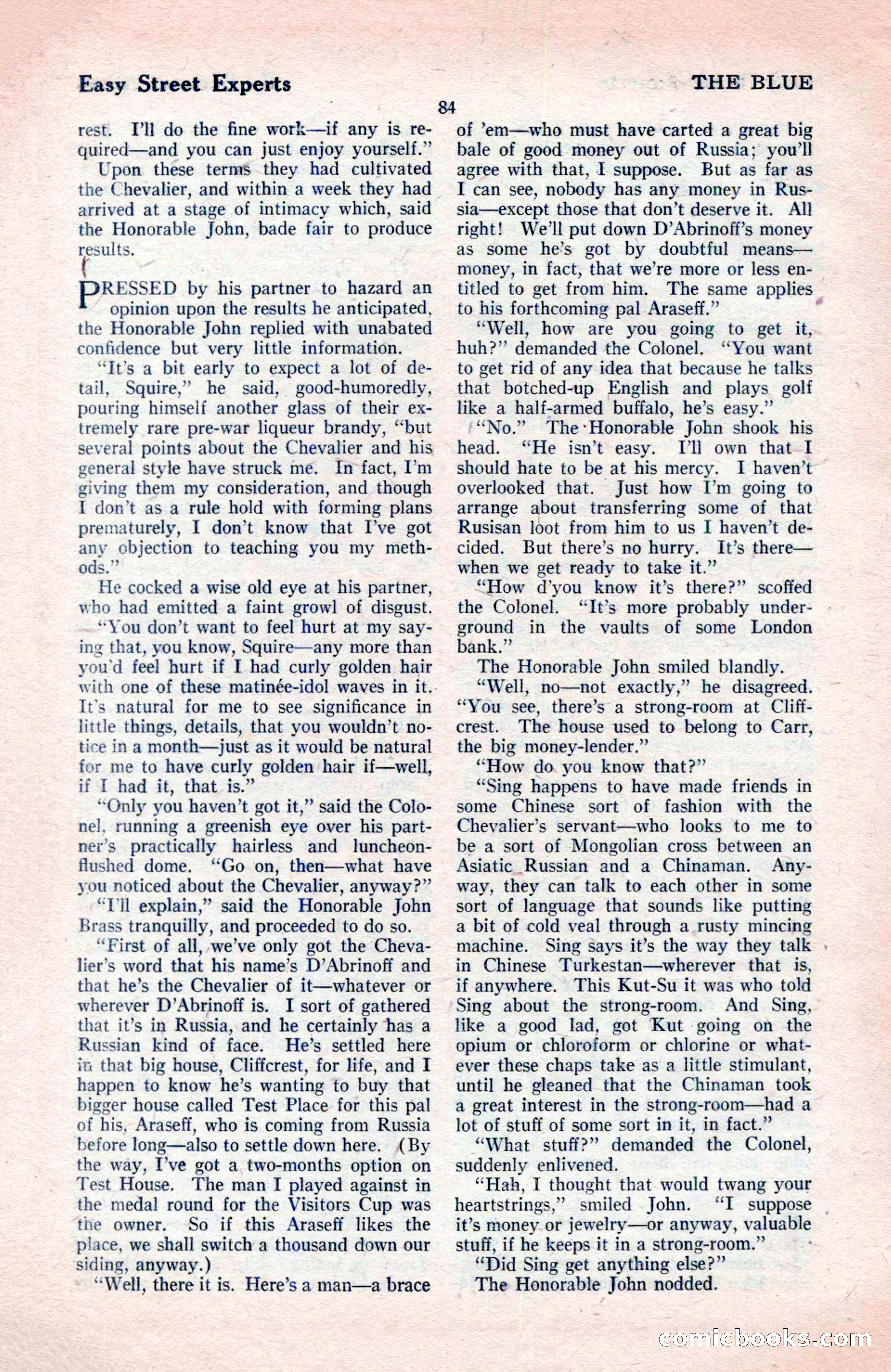 The Blue Book Magazine, May 1922 — page 90 of 208