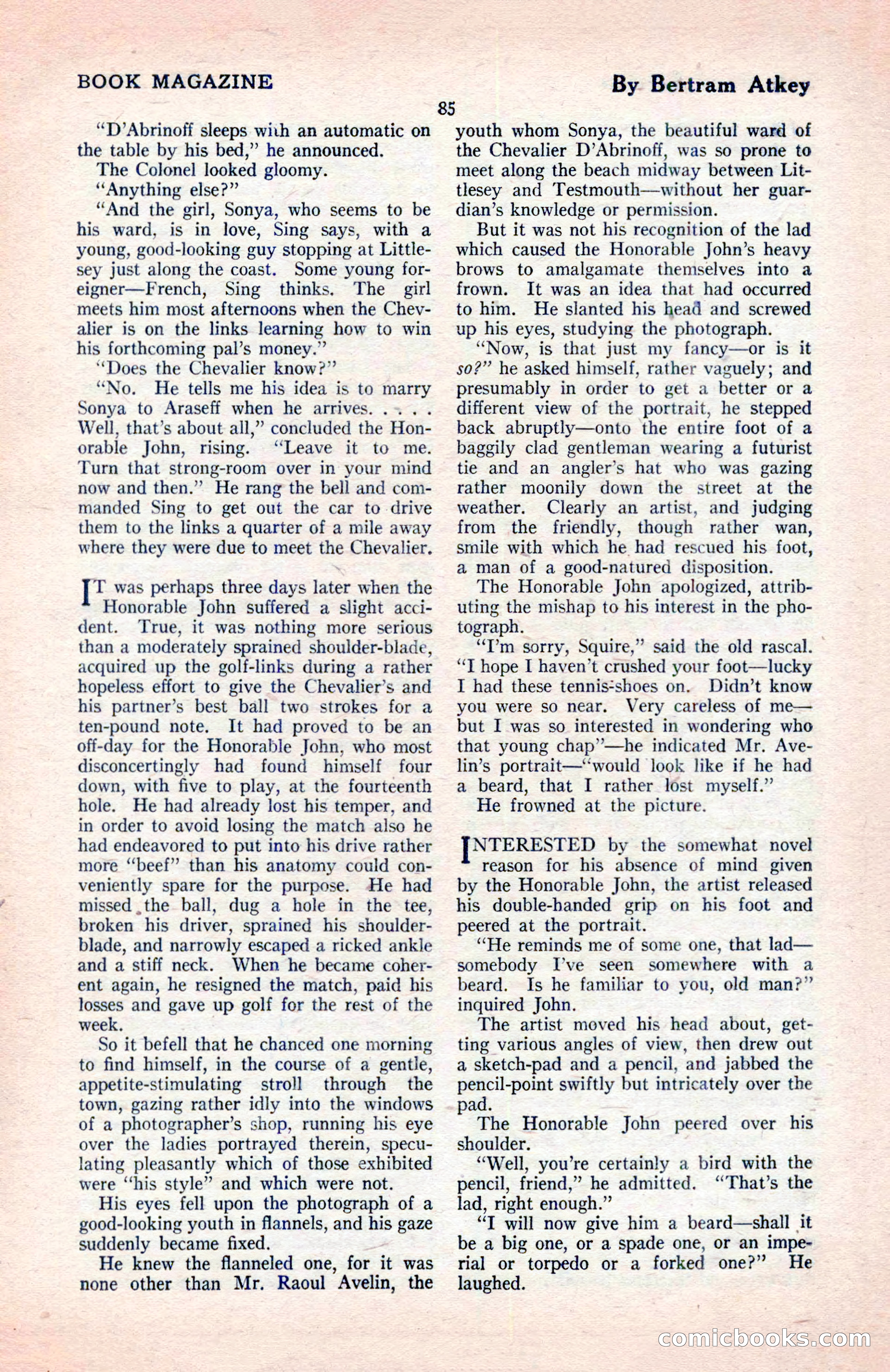 The Blue Book Magazine, May 1922 — page 91 of 208
