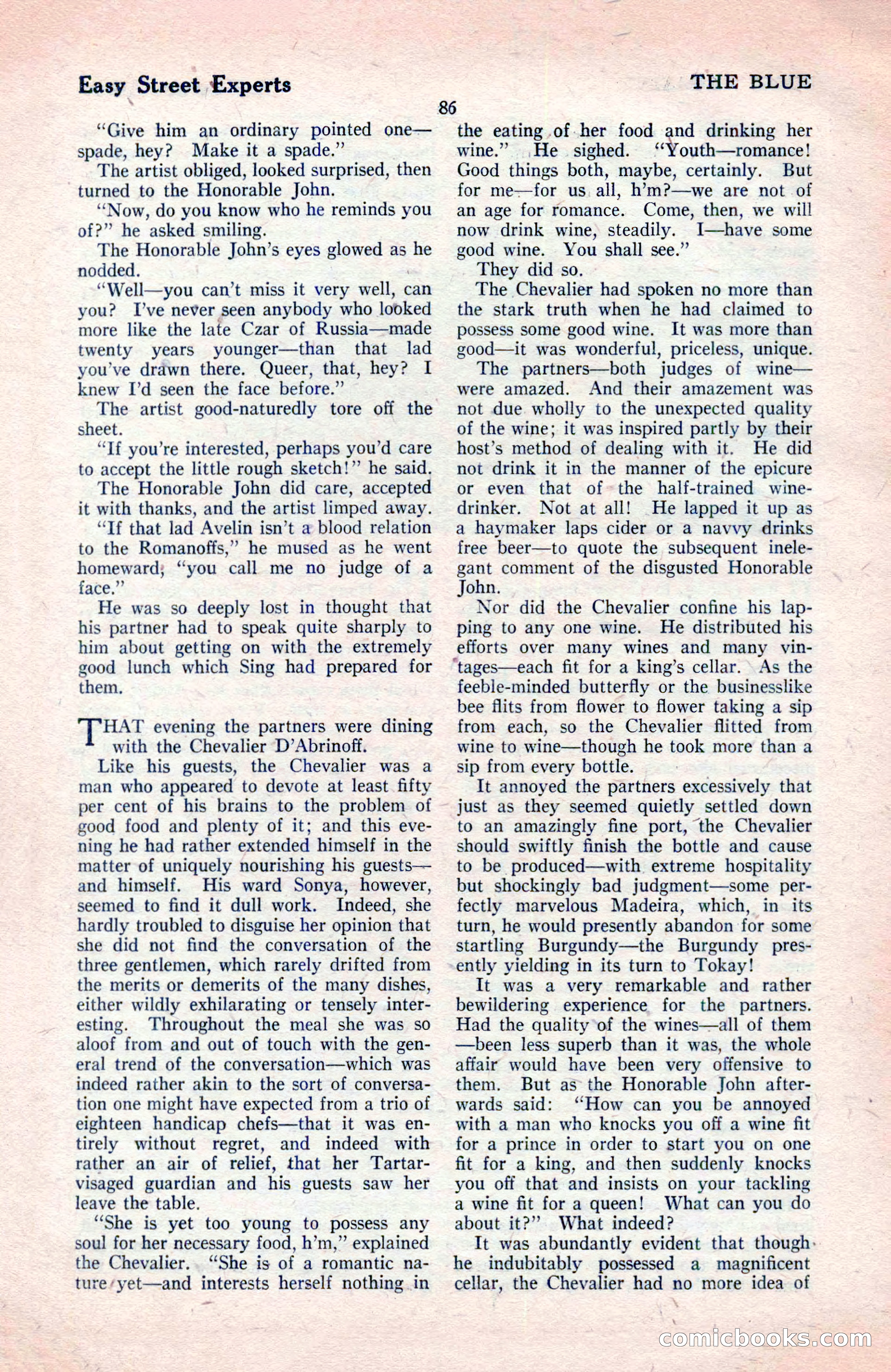 The Blue Book Magazine, May 1922 — page 92 of 208
