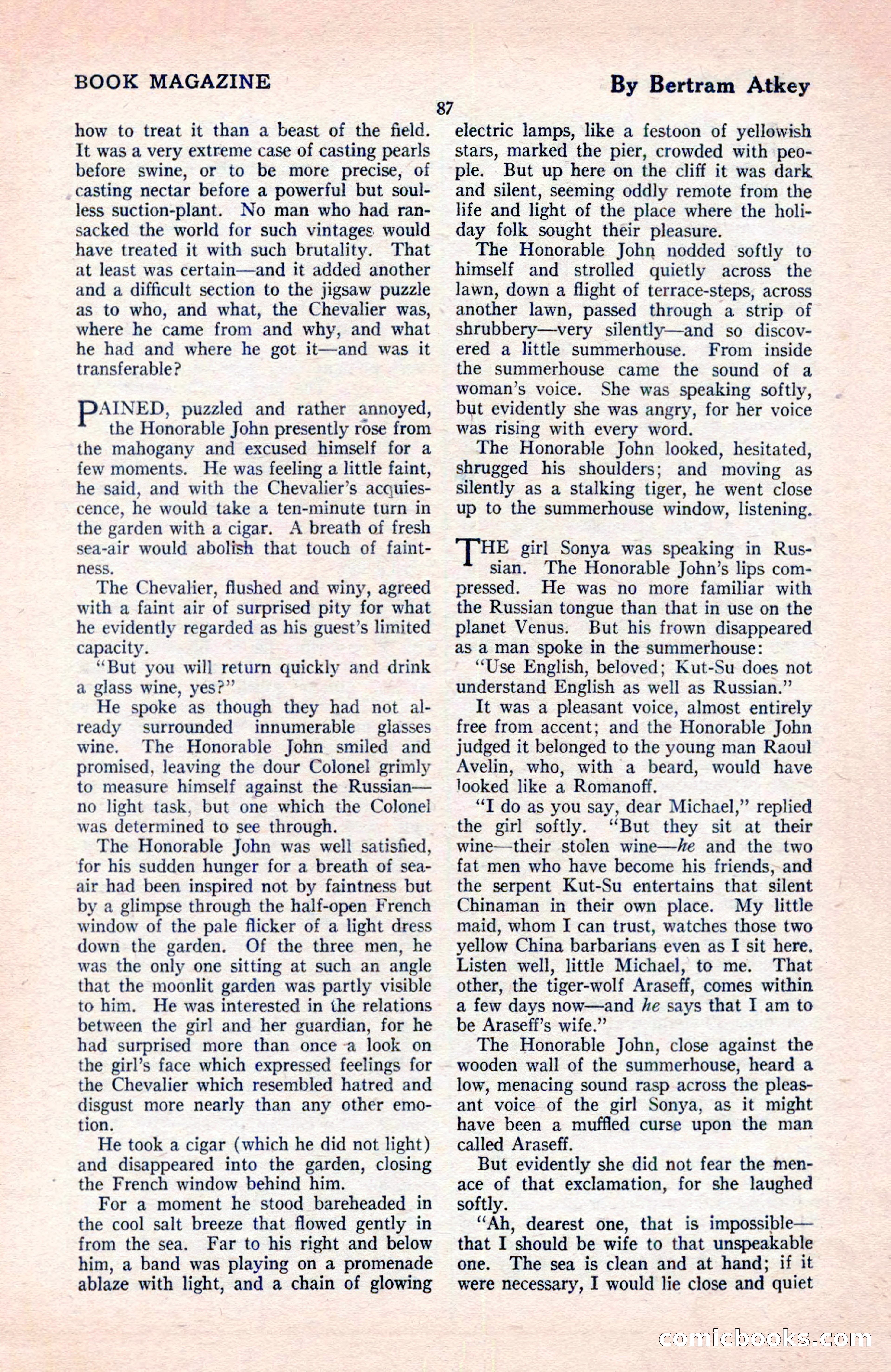 The Blue Book Magazine, May 1922 — page 93 of 208