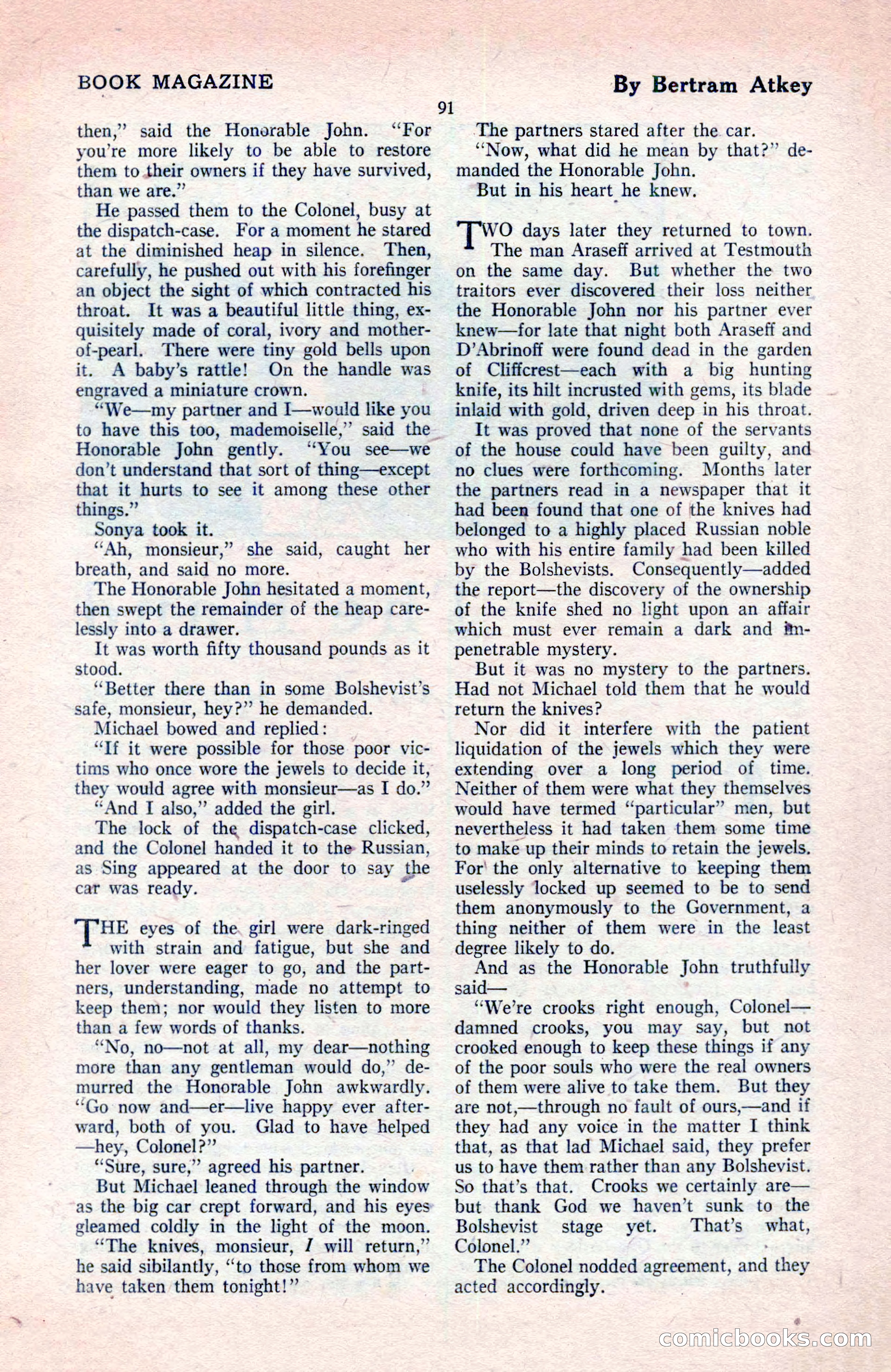 The Blue Book Magazine, May 1922 — page 97 of 208