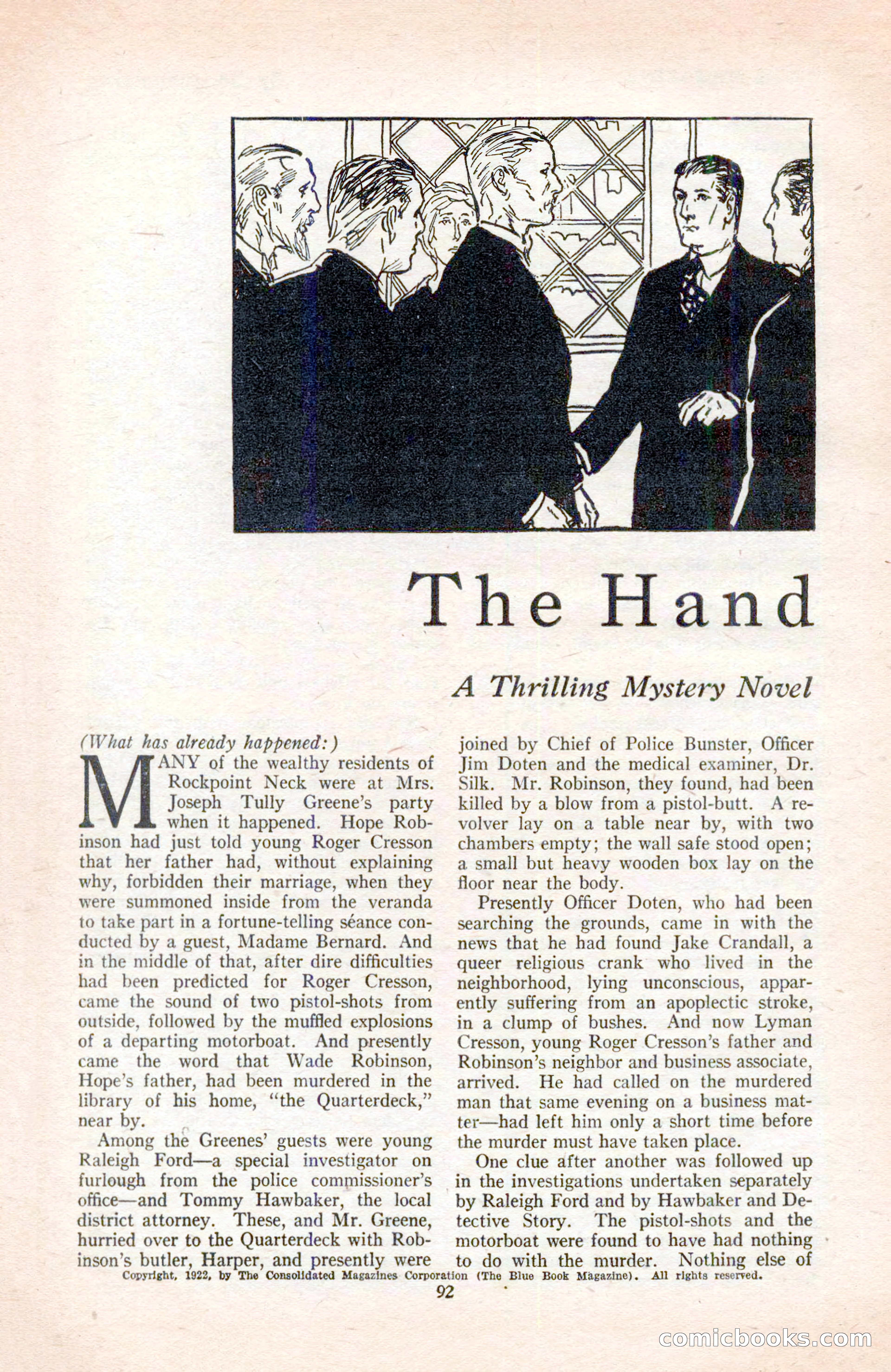 The Blue Book Magazine, May 1922 — page 98 of 208