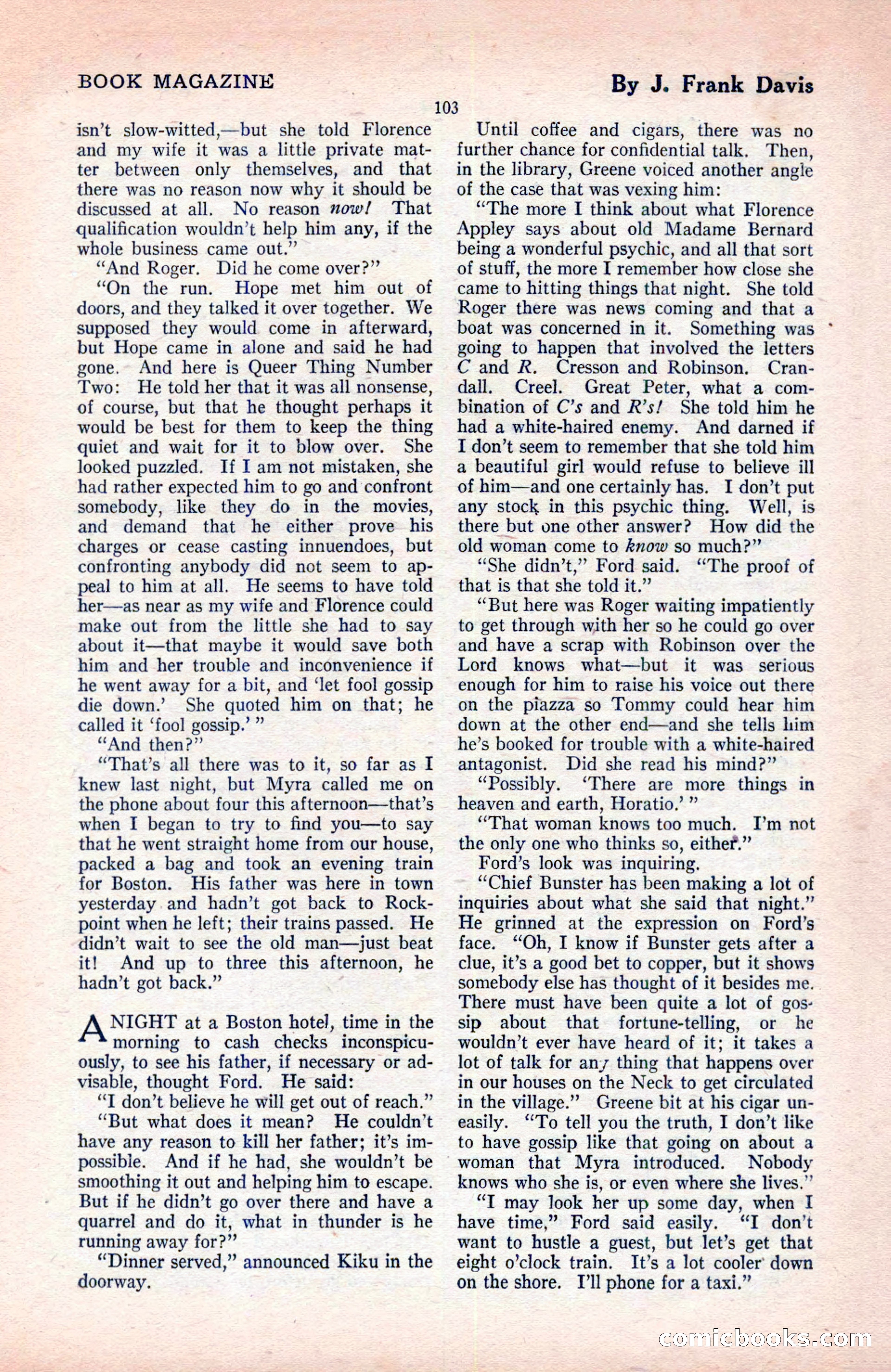 The Blue Book Magazine, May 1922 — page 109 of 208