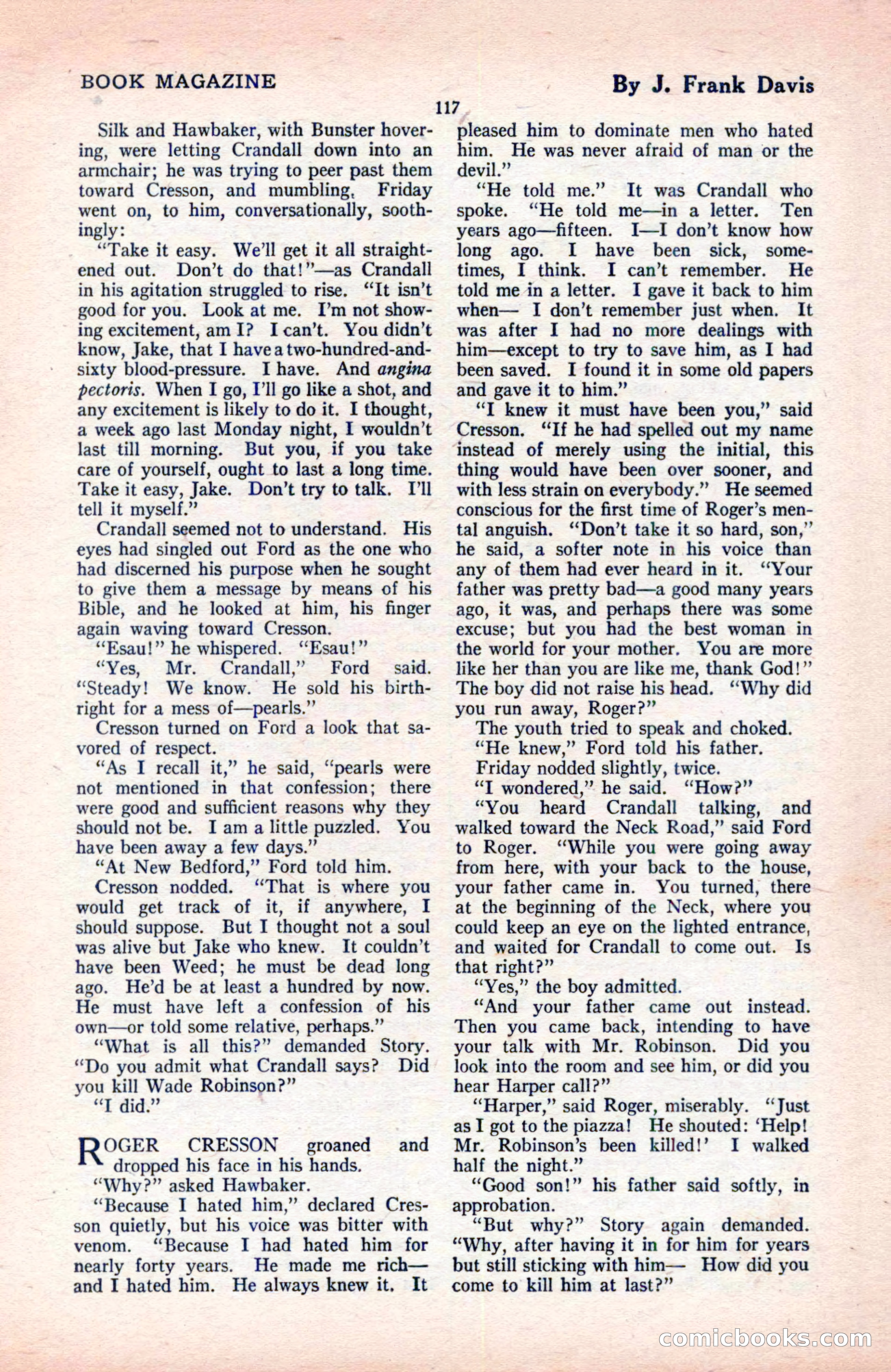 The Blue Book Magazine, May 1922 — page 123 of 208