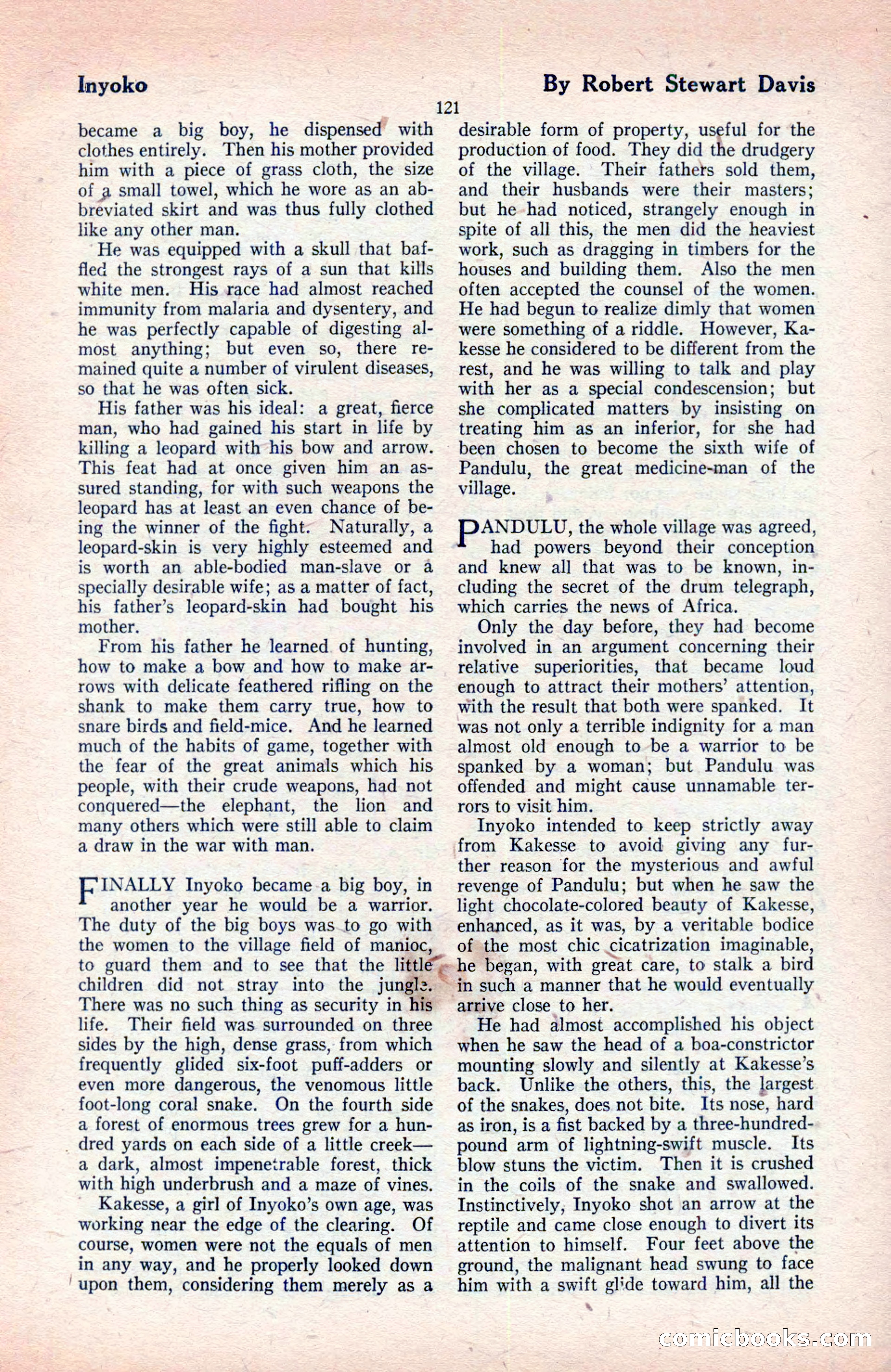 The Blue Book Magazine, May 1922 — page 127 of 208