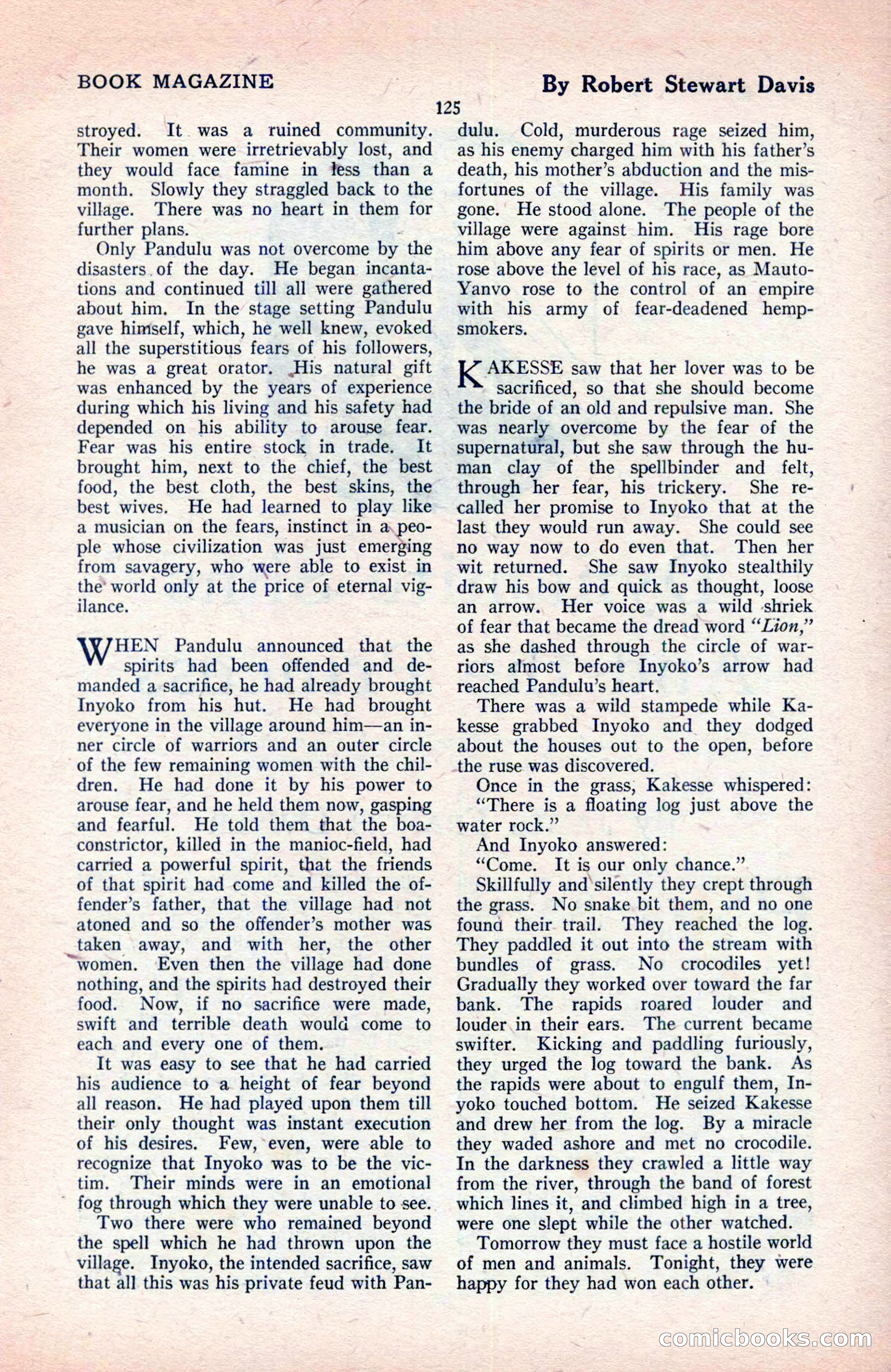 The Blue Book Magazine, May 1922 — page 131 of 208