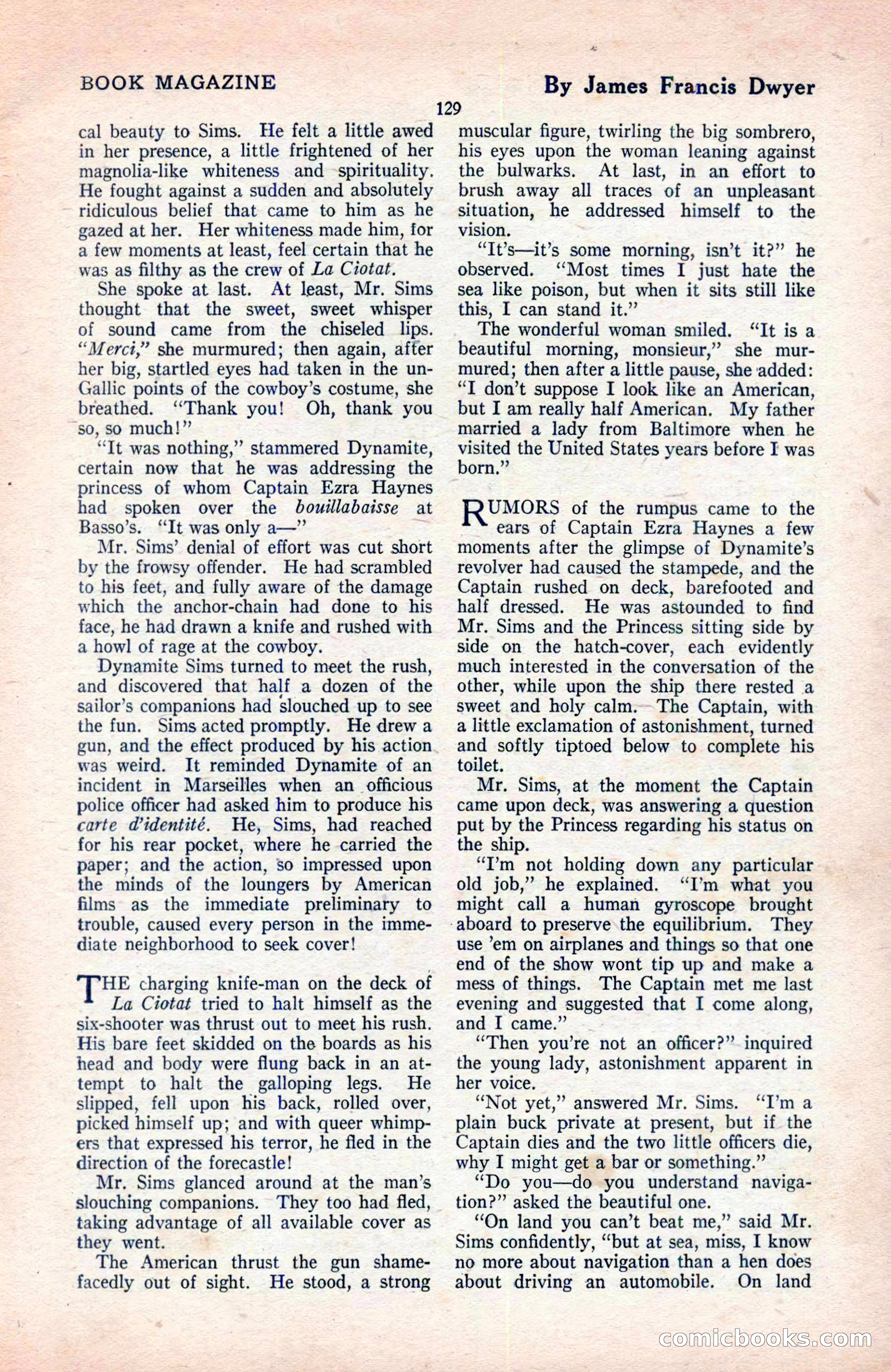 The Blue Book Magazine, May 1922 — page 135 of 208