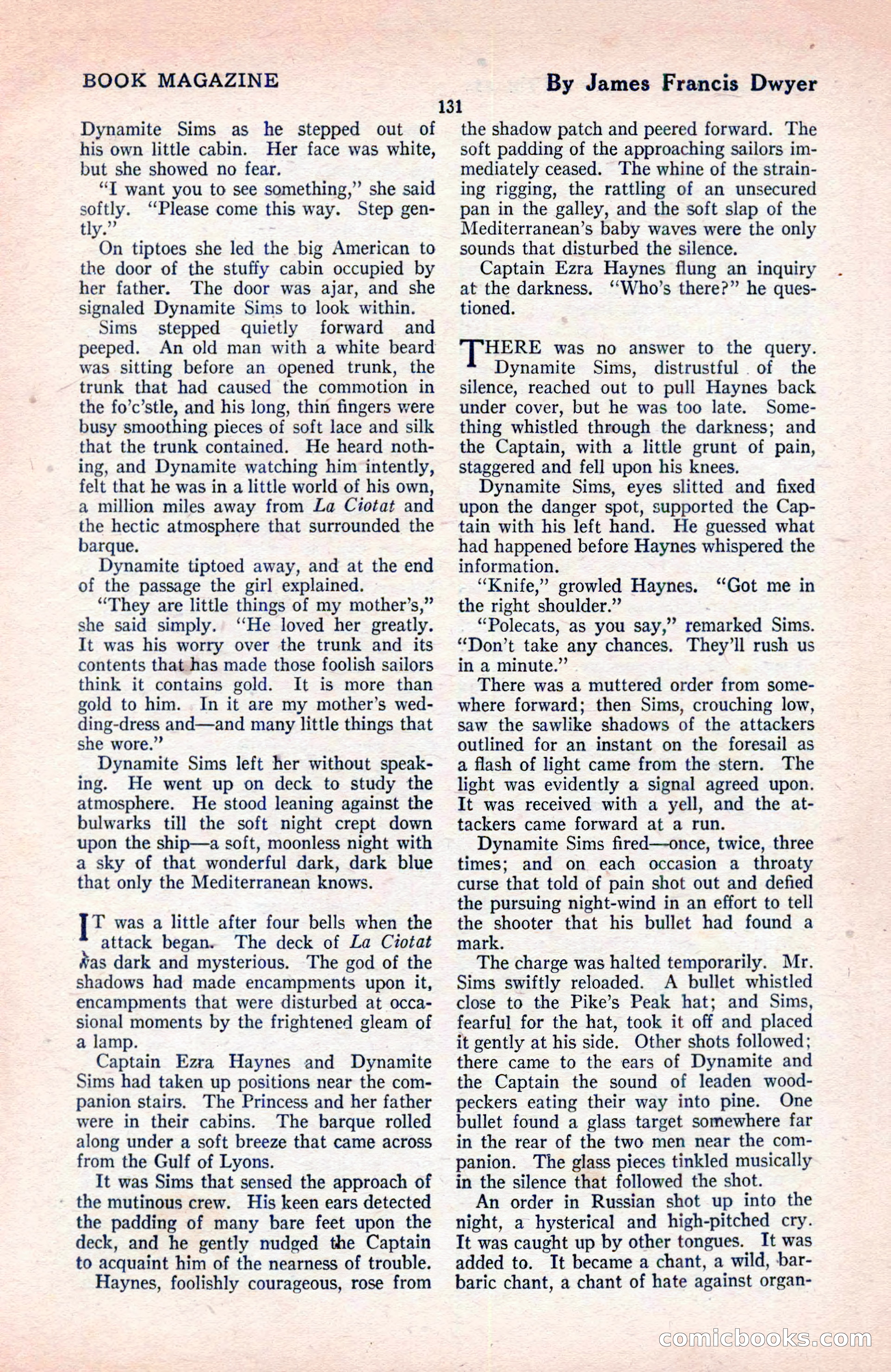 The Blue Book Magazine, May 1922 — page 137 of 208