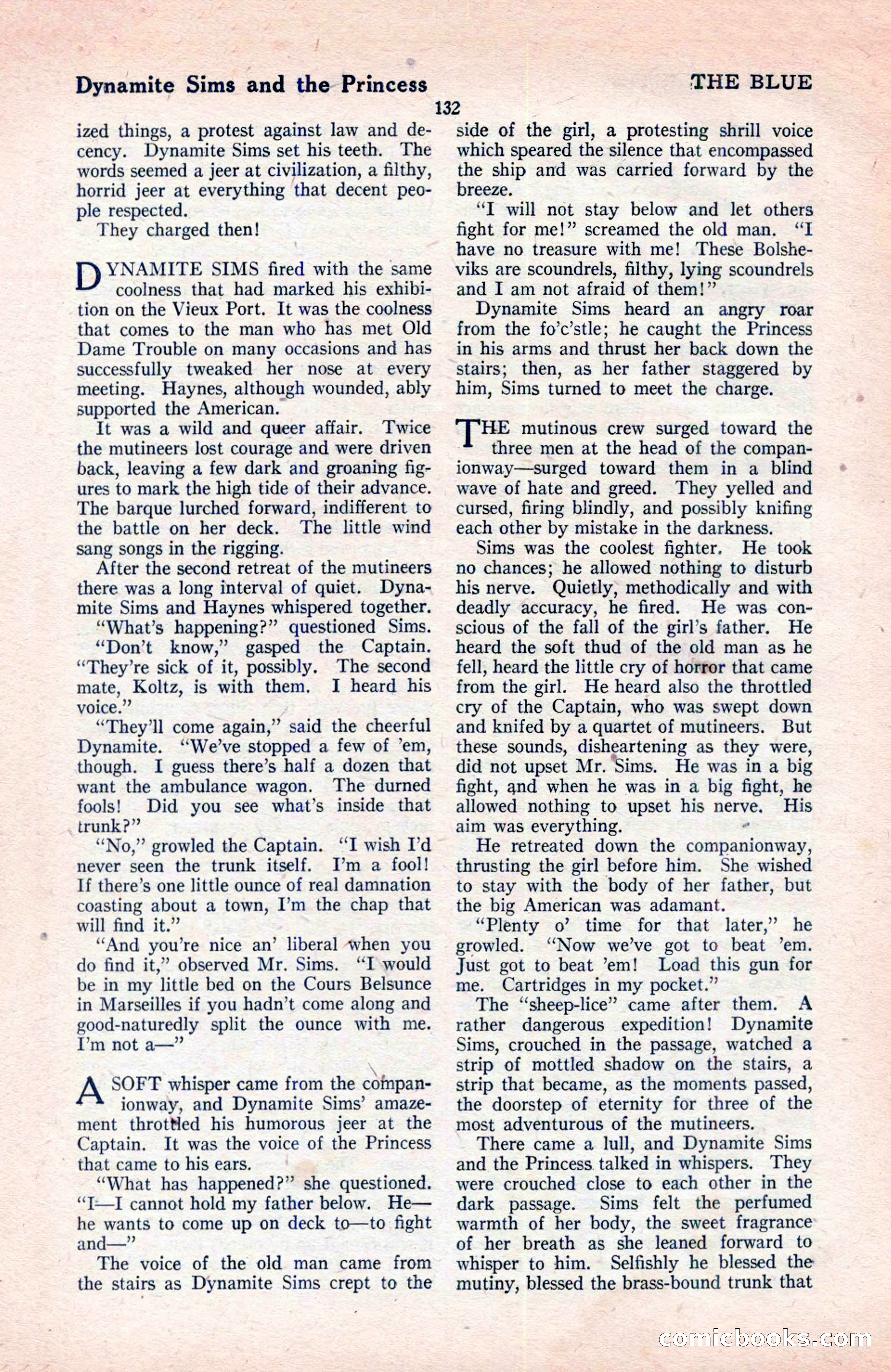 The Blue Book Magazine, May 1922 — page 138 of 208