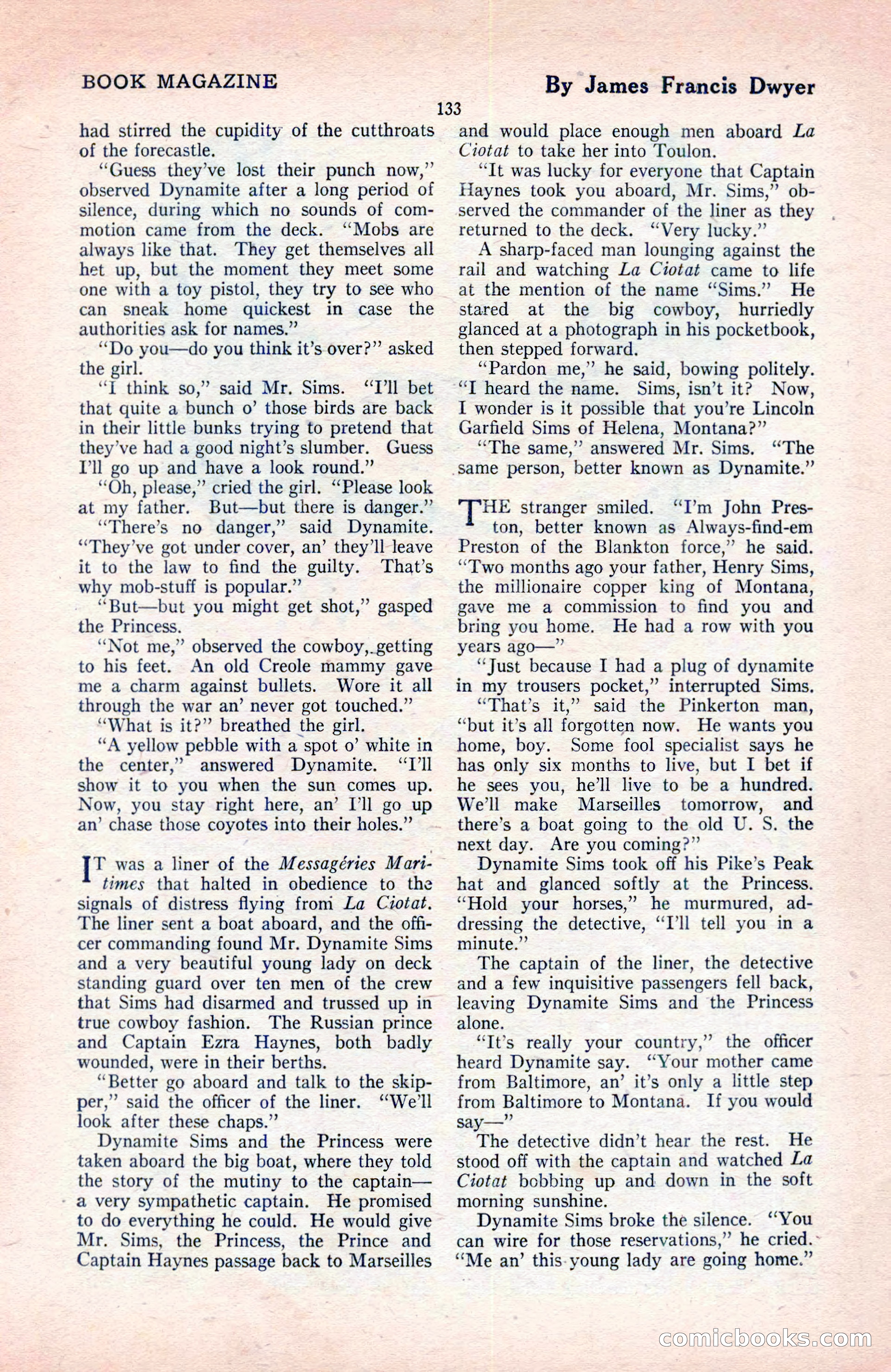The Blue Book Magazine, May 1922 — page 139 of 208