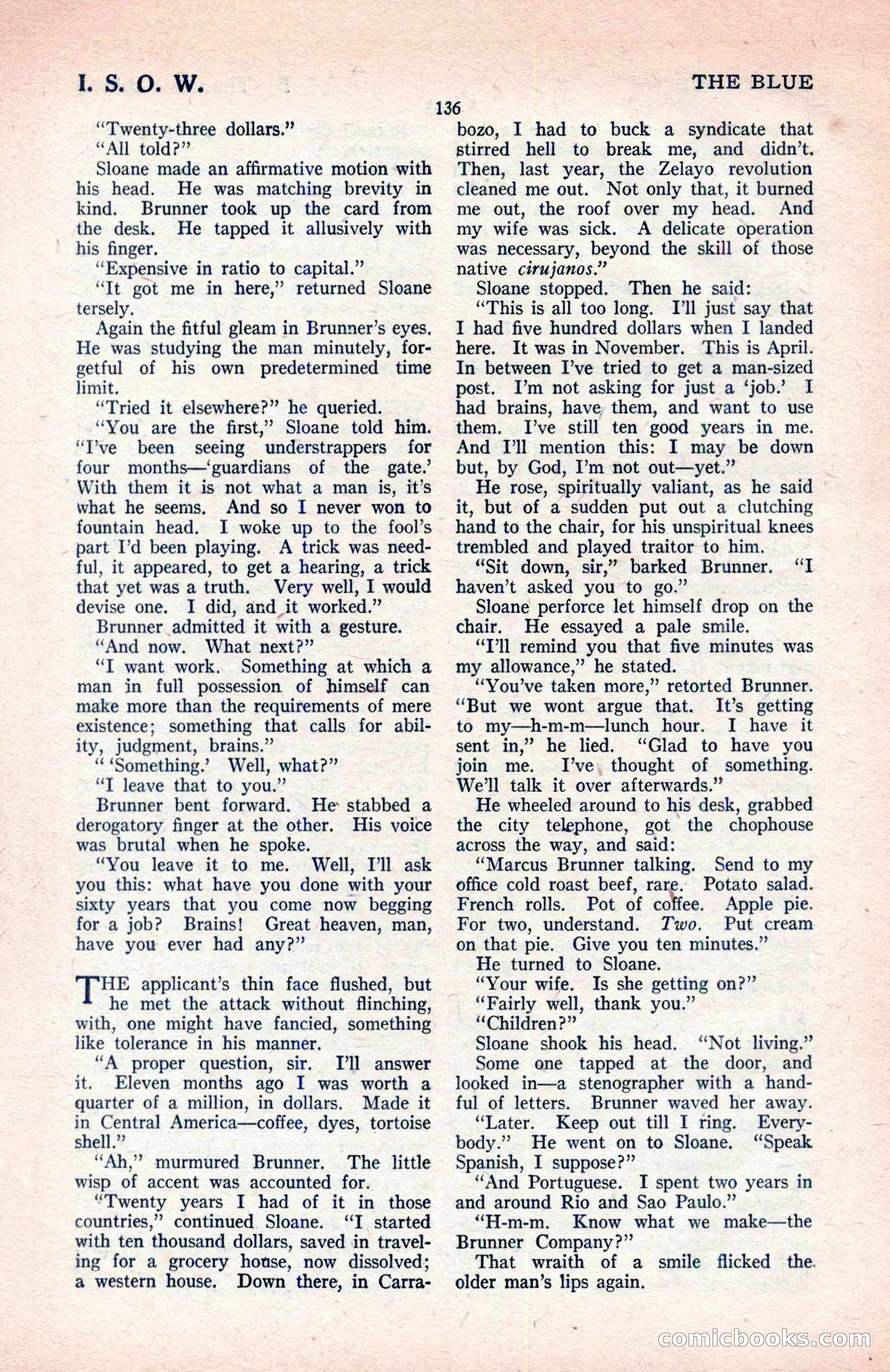 The Blue Book Magazine, May 1922 — page 142 of 208