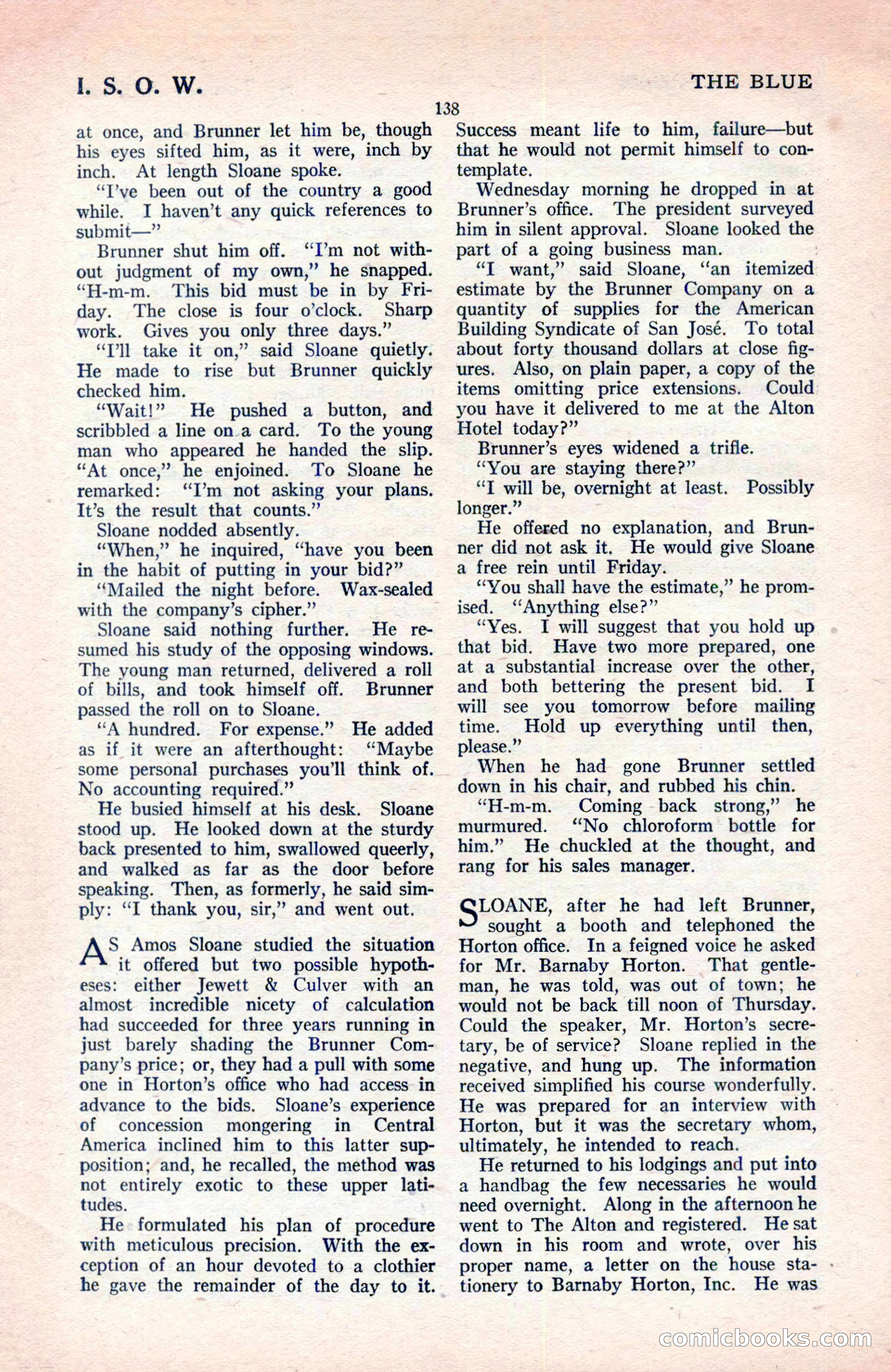 The Blue Book Magazine, May 1922 — page 144 of 208