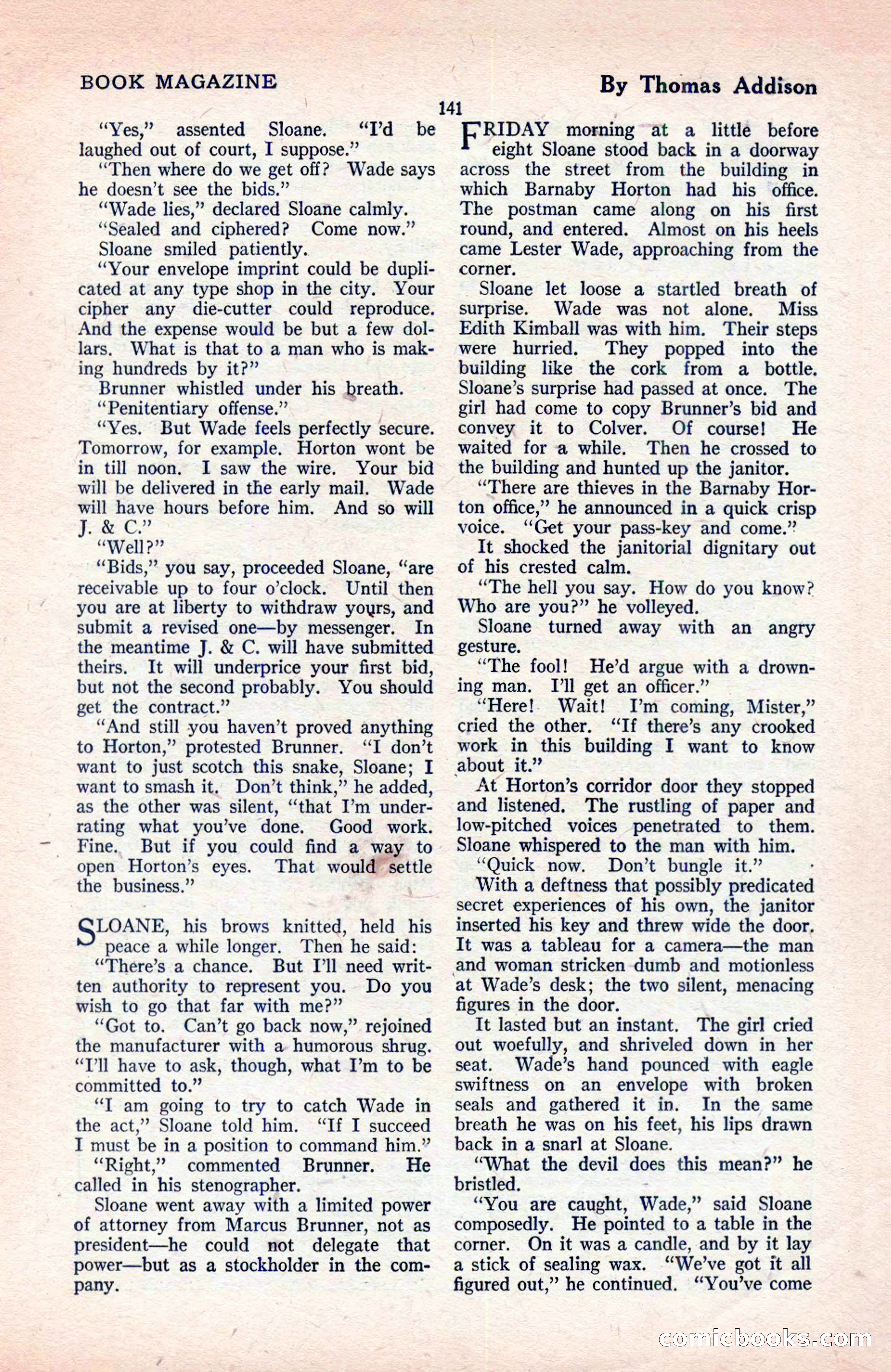 The Blue Book Magazine, May 1922 — page 147 of 208
