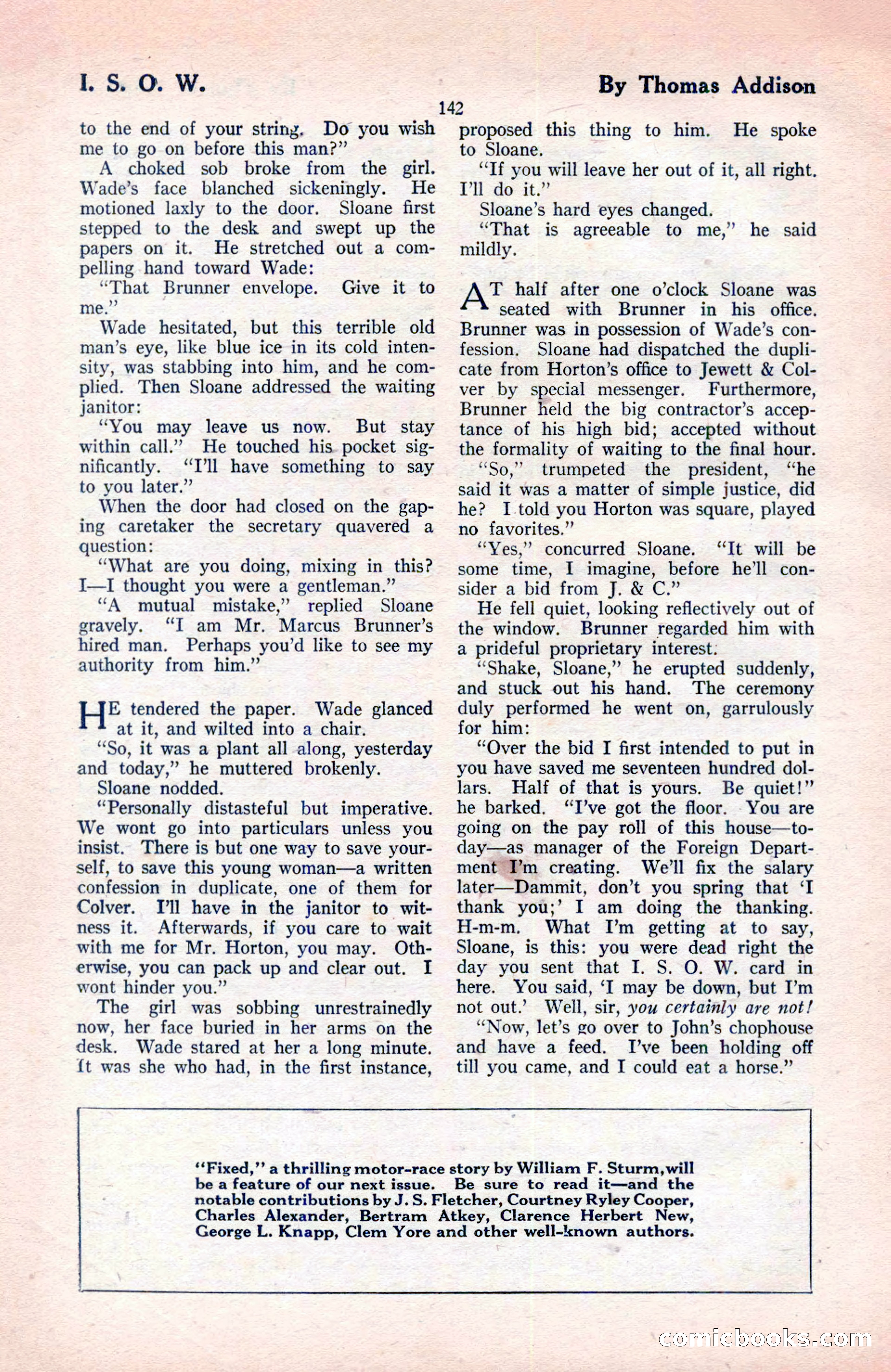 The Blue Book Magazine, May 1922 — page 148 of 208