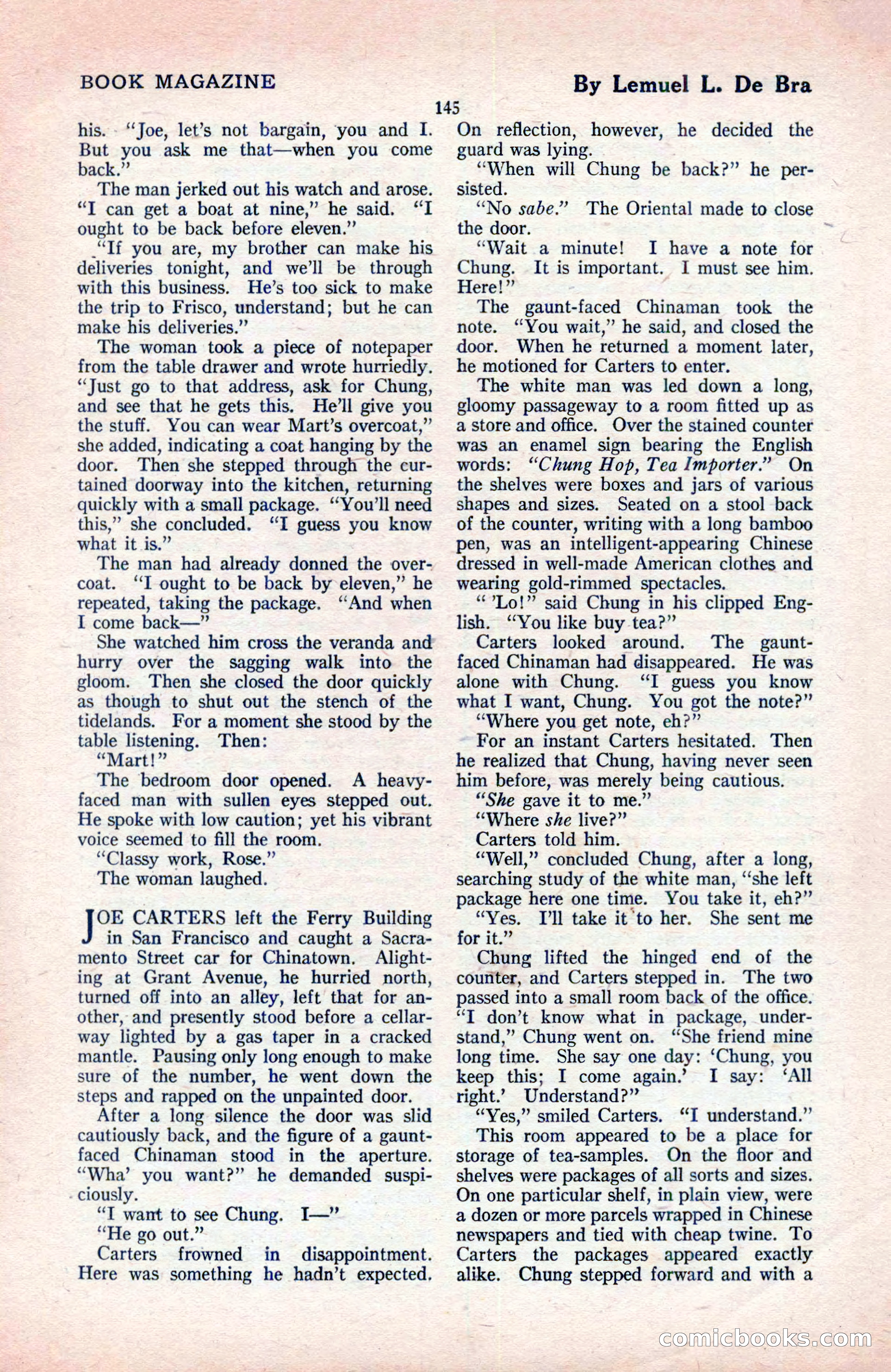 The Blue Book Magazine, May 1922 — page 151 of 208
