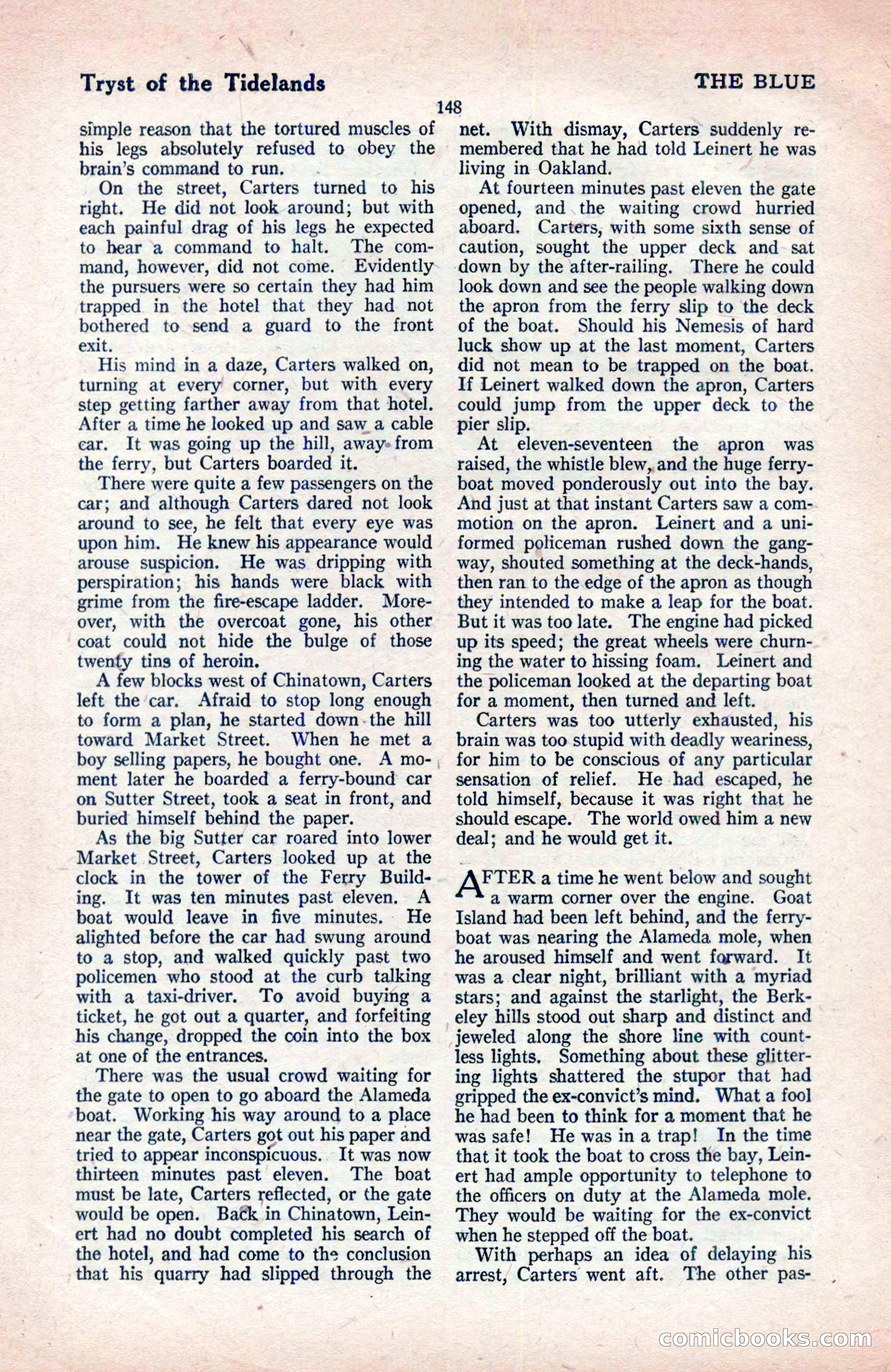 The Blue Book Magazine, May 1922 — page 154 of 208