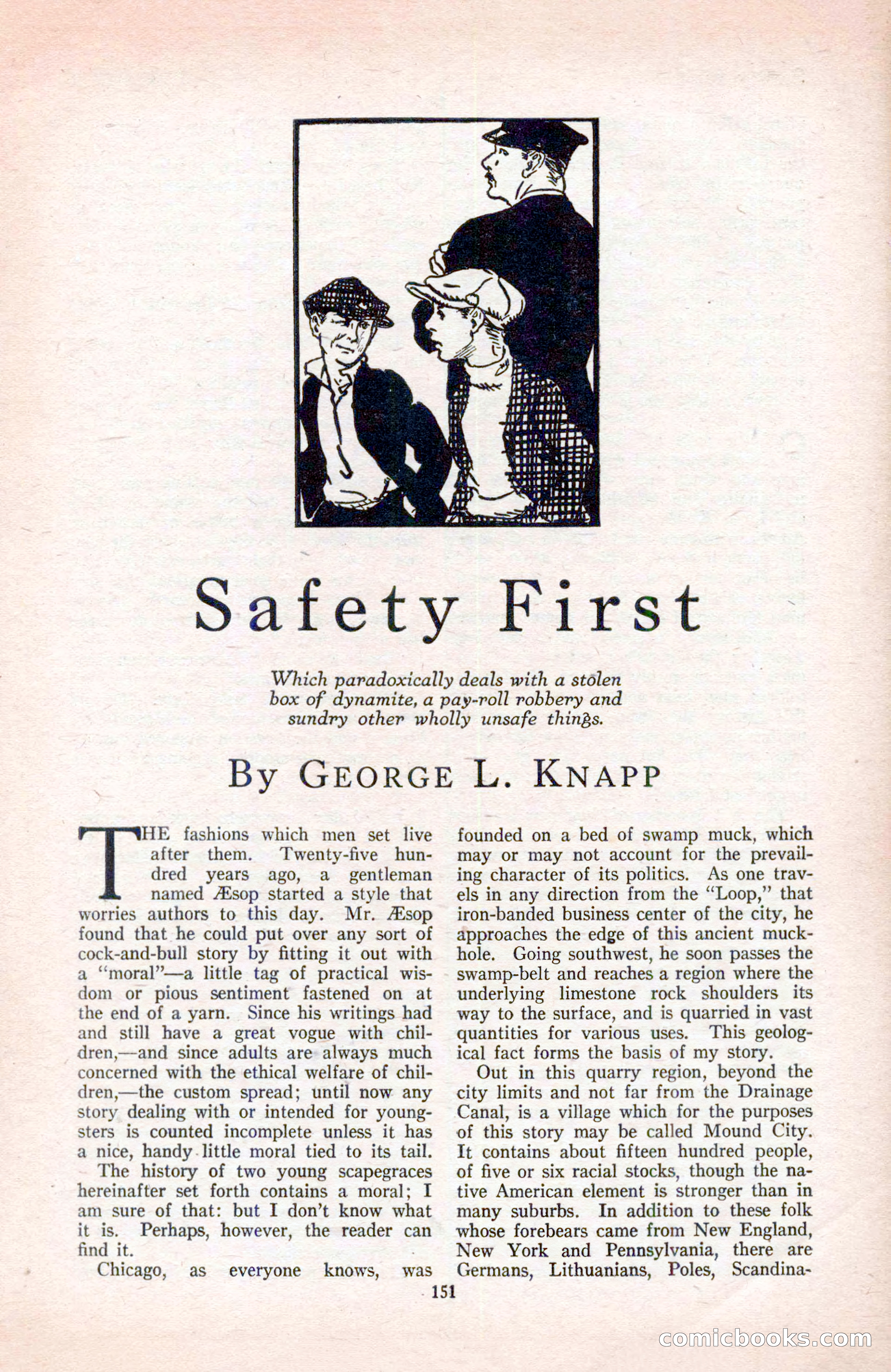 The Blue Book Magazine, May 1922 — page 157 of 208