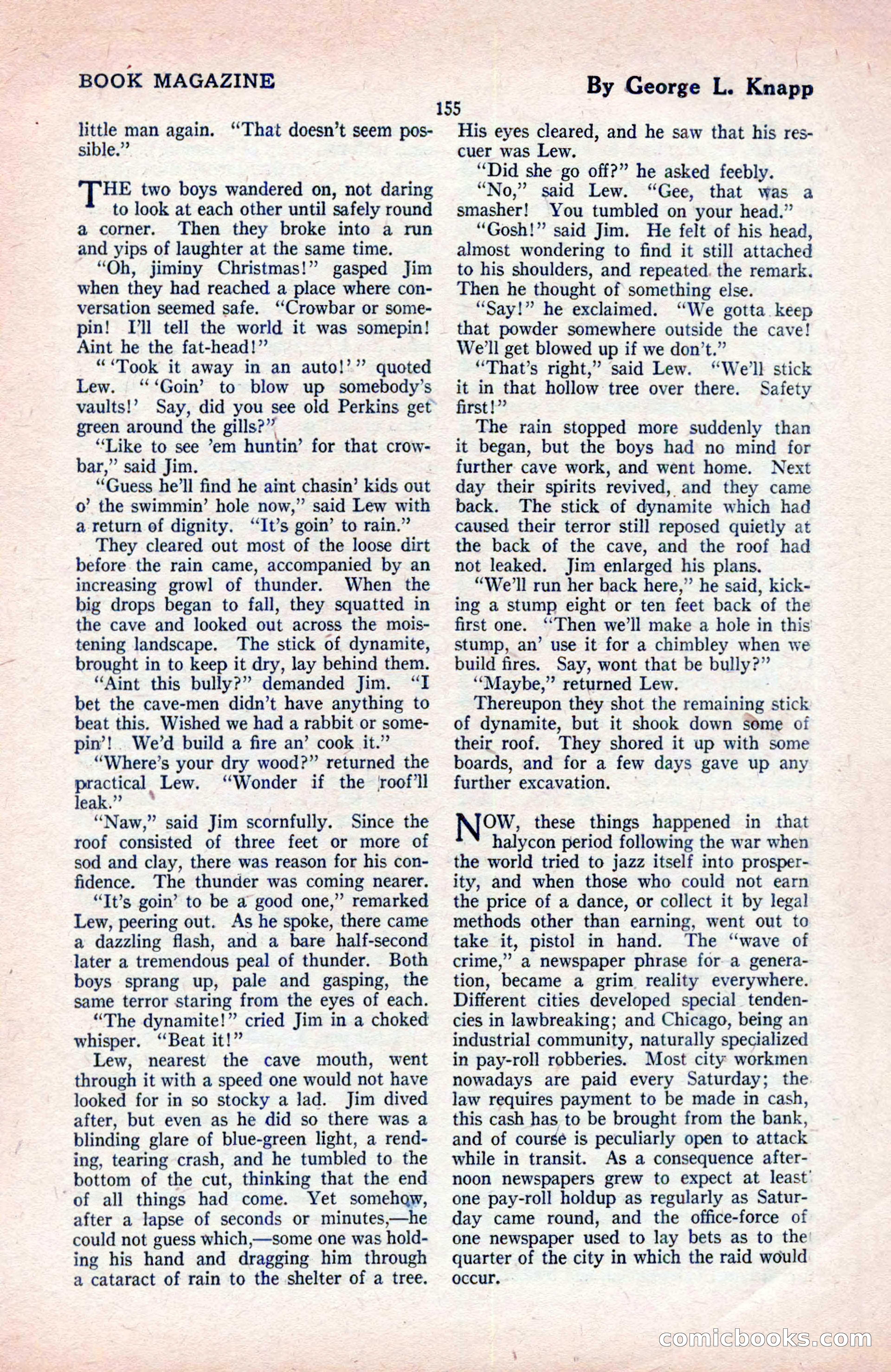 The Blue Book Magazine, May 1922 — page 161 of 208
