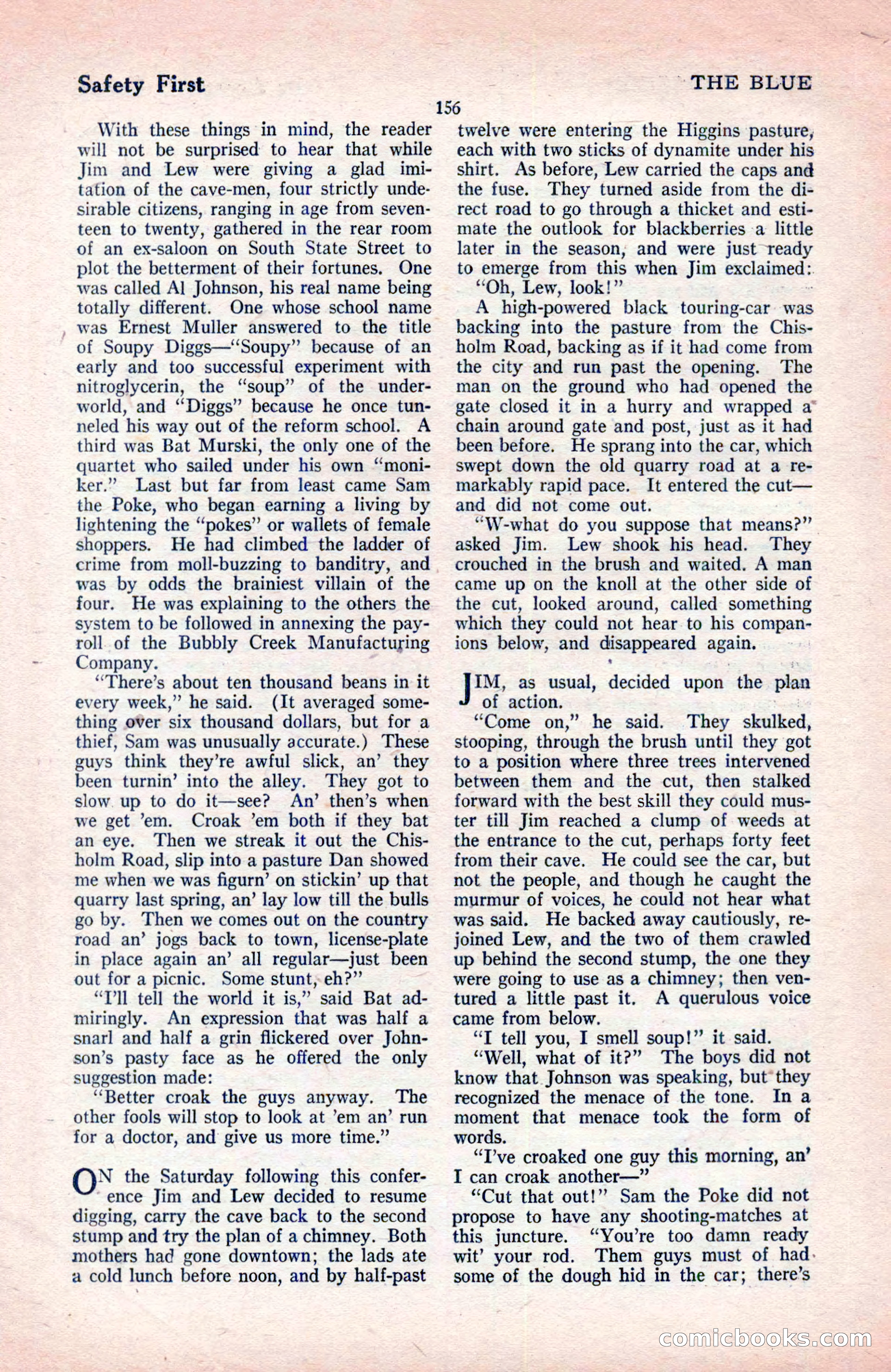 The Blue Book Magazine, May 1922 — page 162 of 208