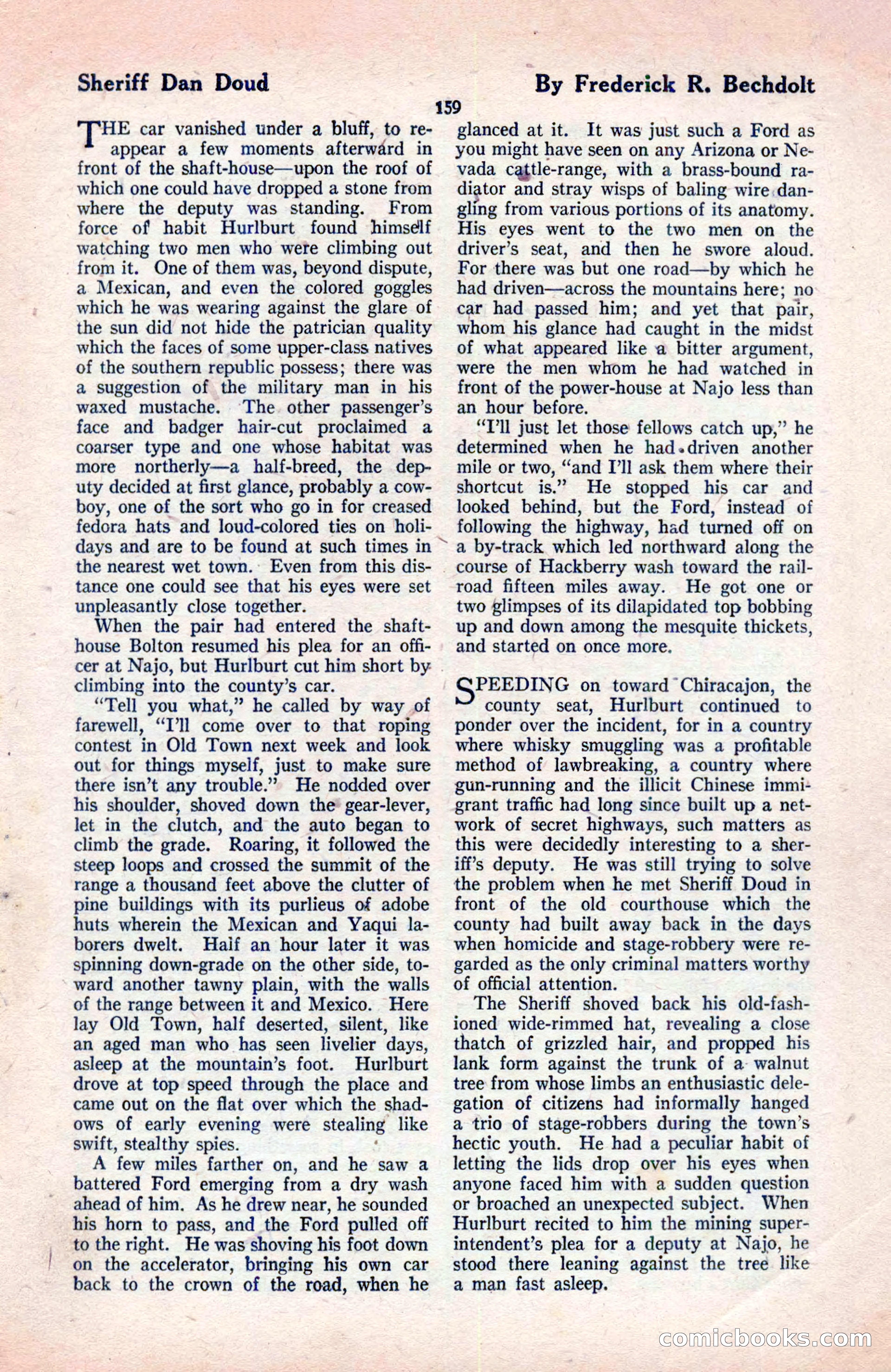 The Blue Book Magazine, May 1922 — page 165 of 208