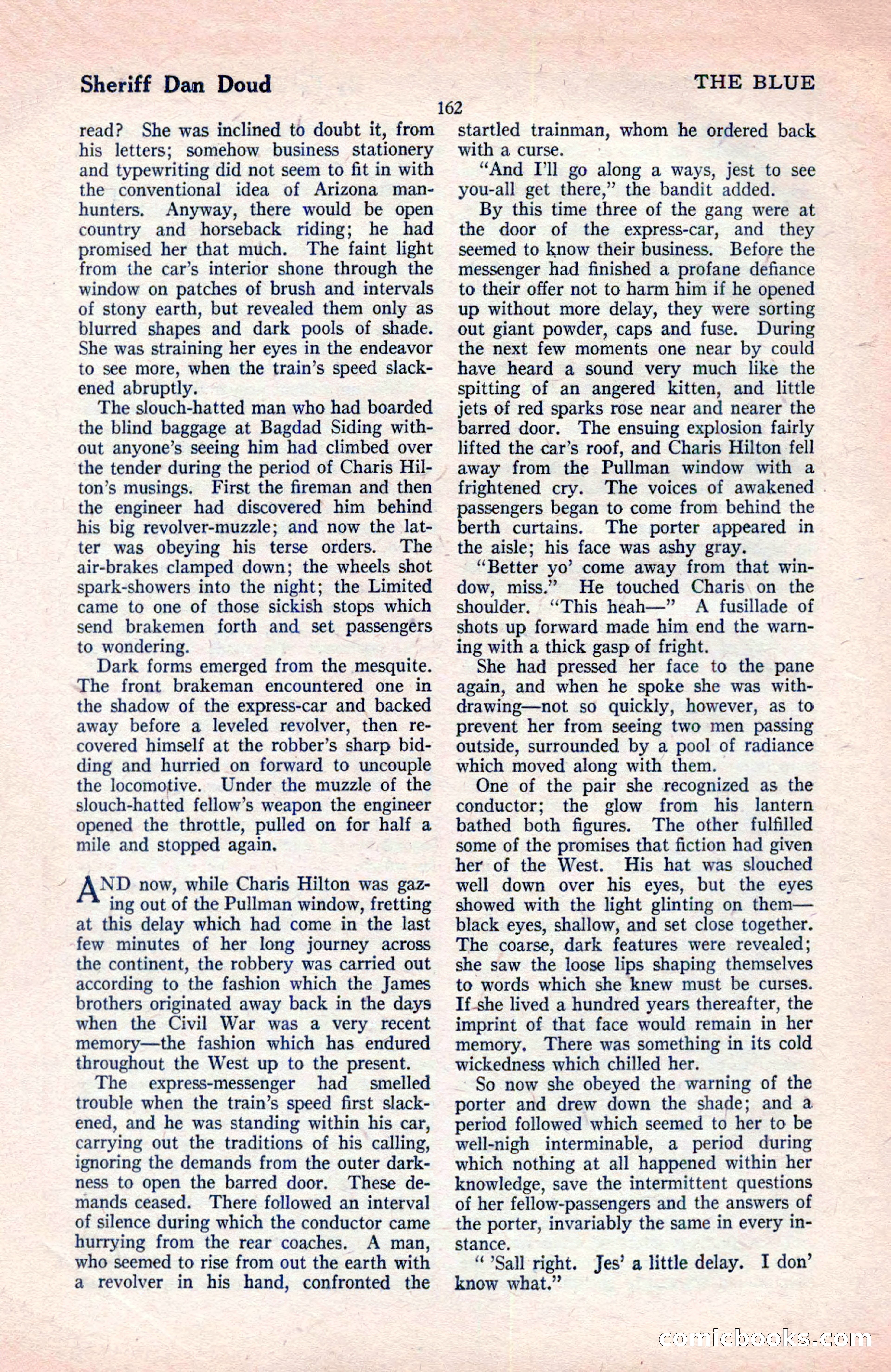 The Blue Book Magazine, May 1922 — page 168 of 208