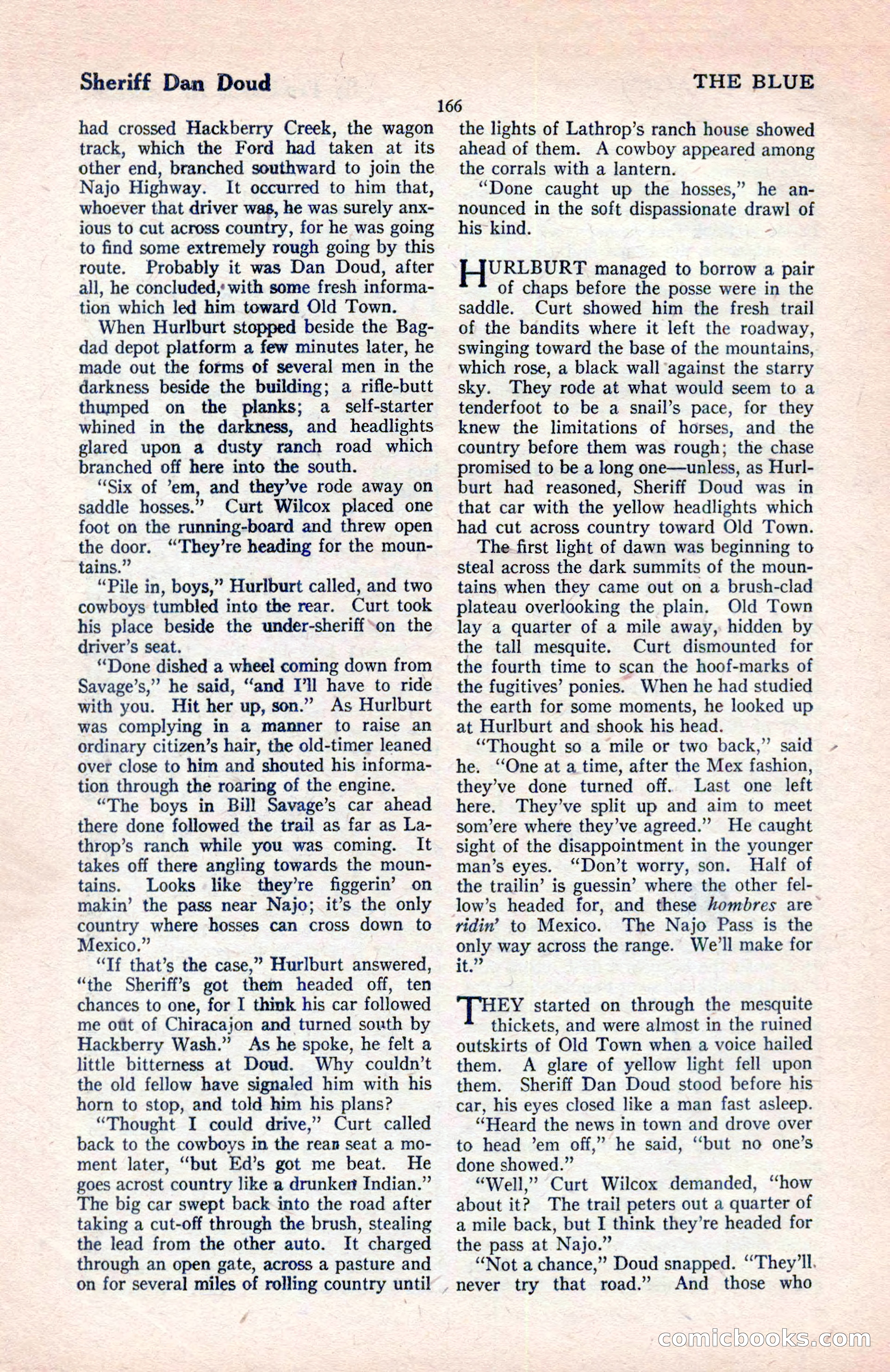 The Blue Book Magazine, May 1922 — page 172 of 208
