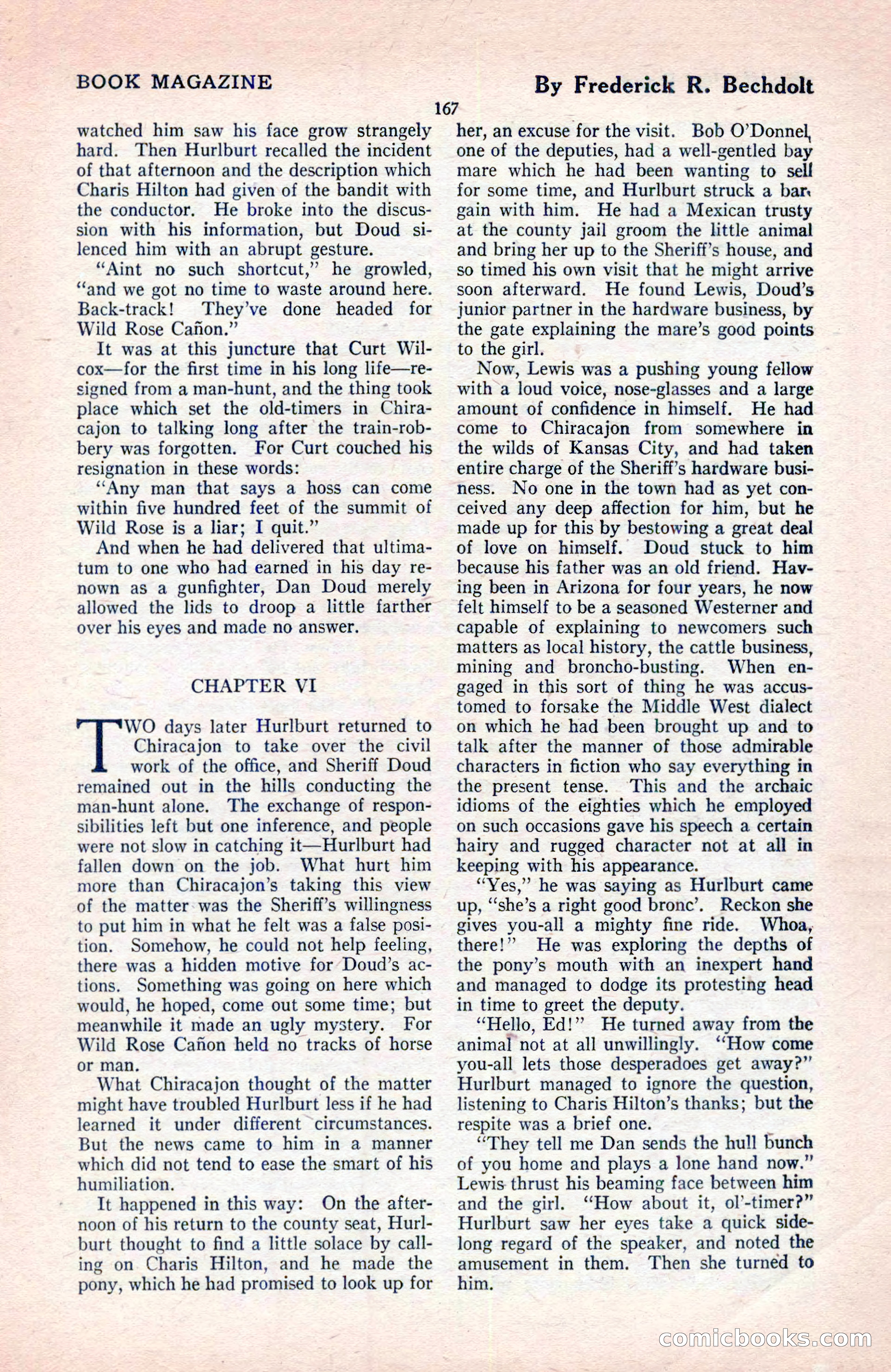 The Blue Book Magazine, May 1922 — page 173 of 208
