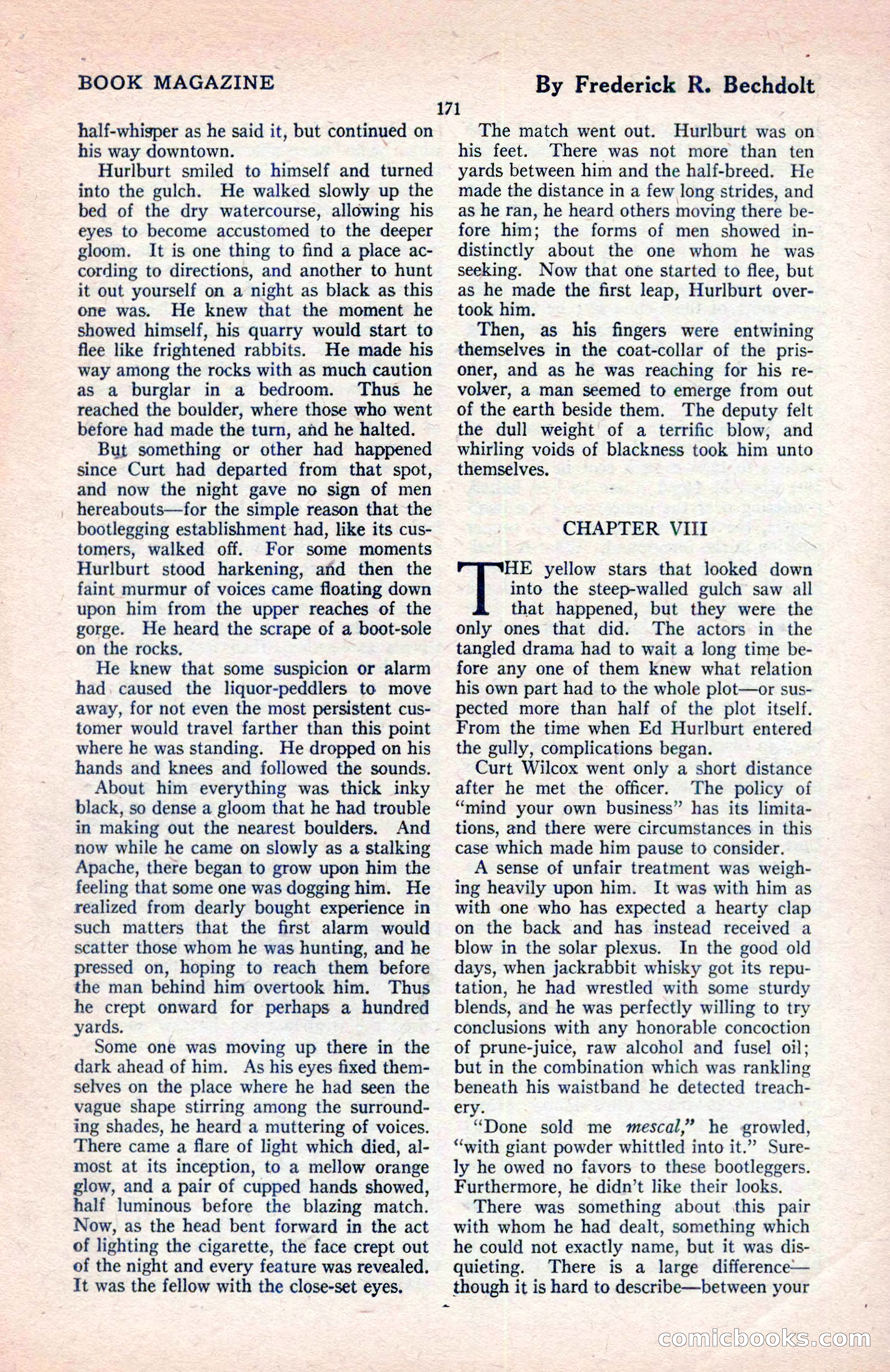 The Blue Book Magazine, May 1922 — page 177 of 208