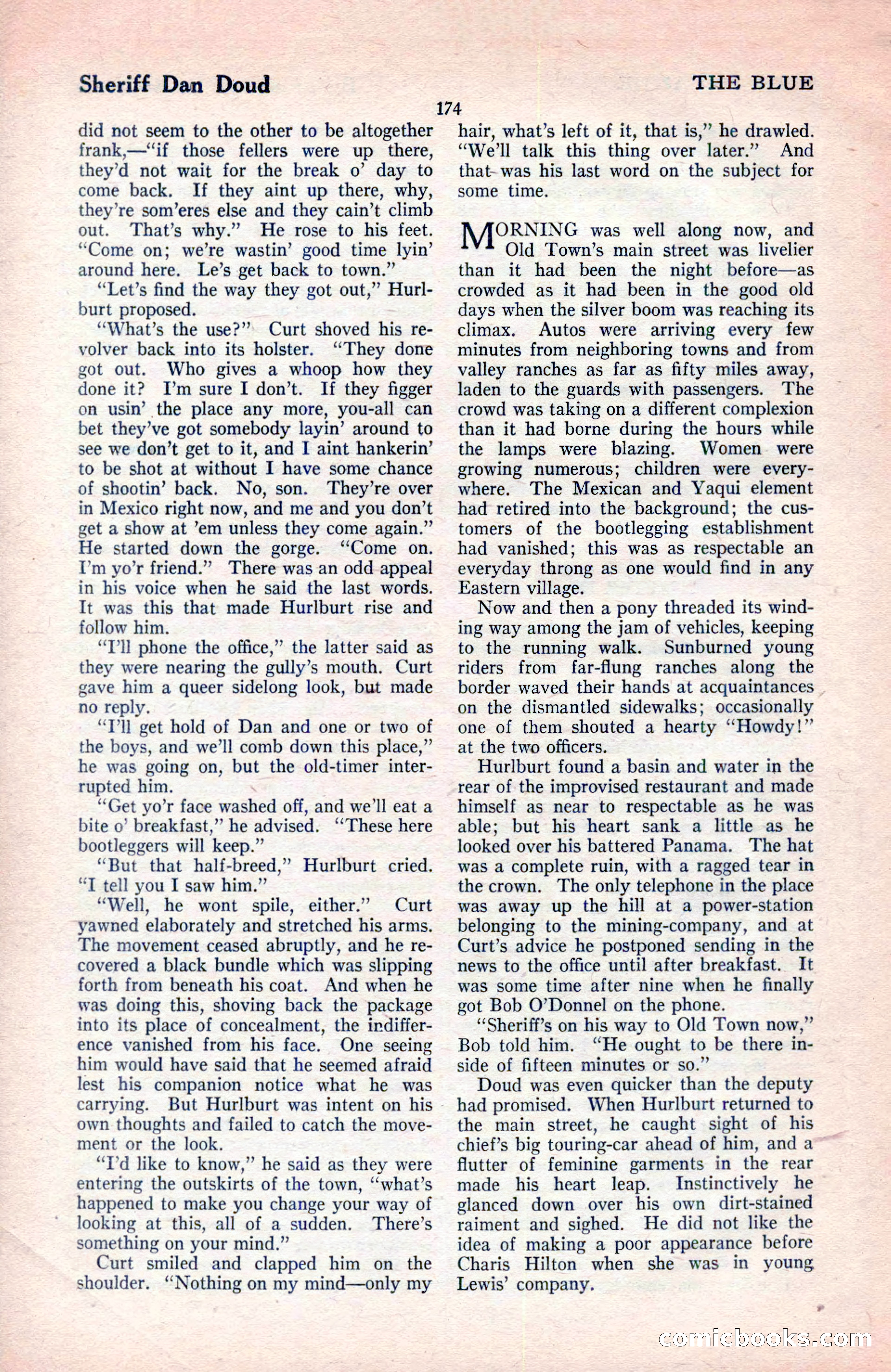 The Blue Book Magazine, May 1922 — page 180 of 208
