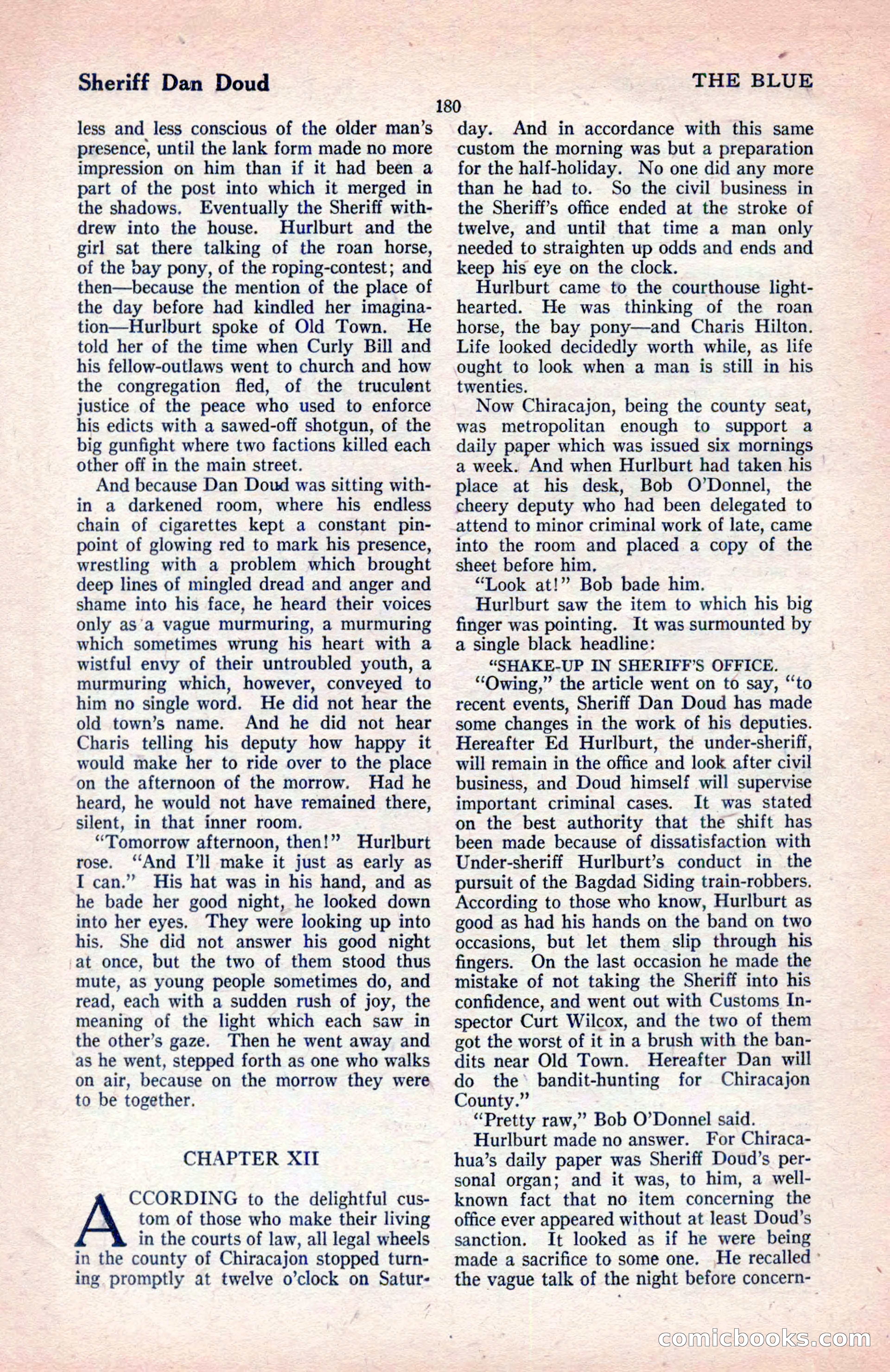 The Blue Book Magazine, May 1922 — page 186 of 208