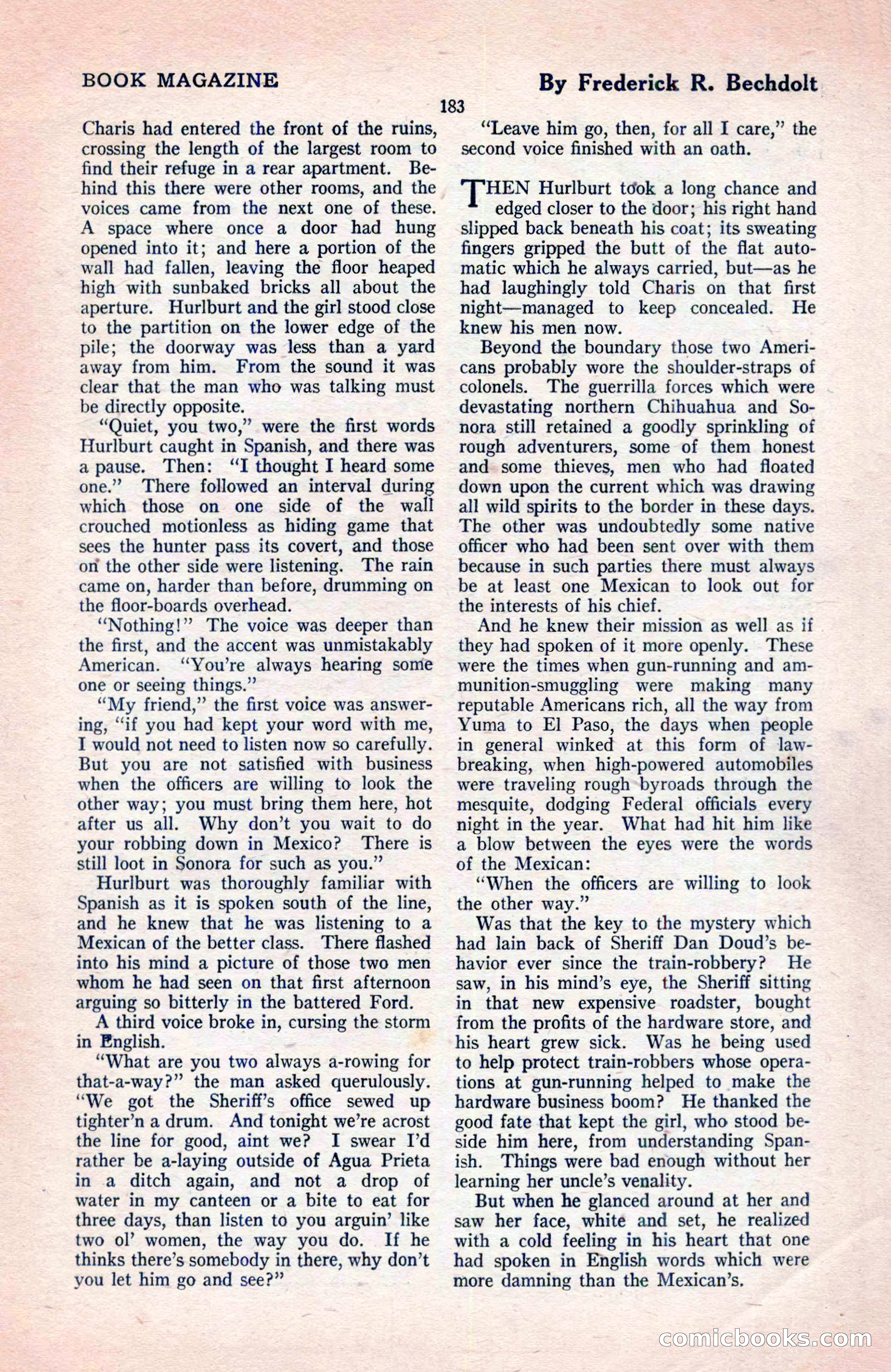 The Blue Book Magazine, May 1922 — page 189 of 208
