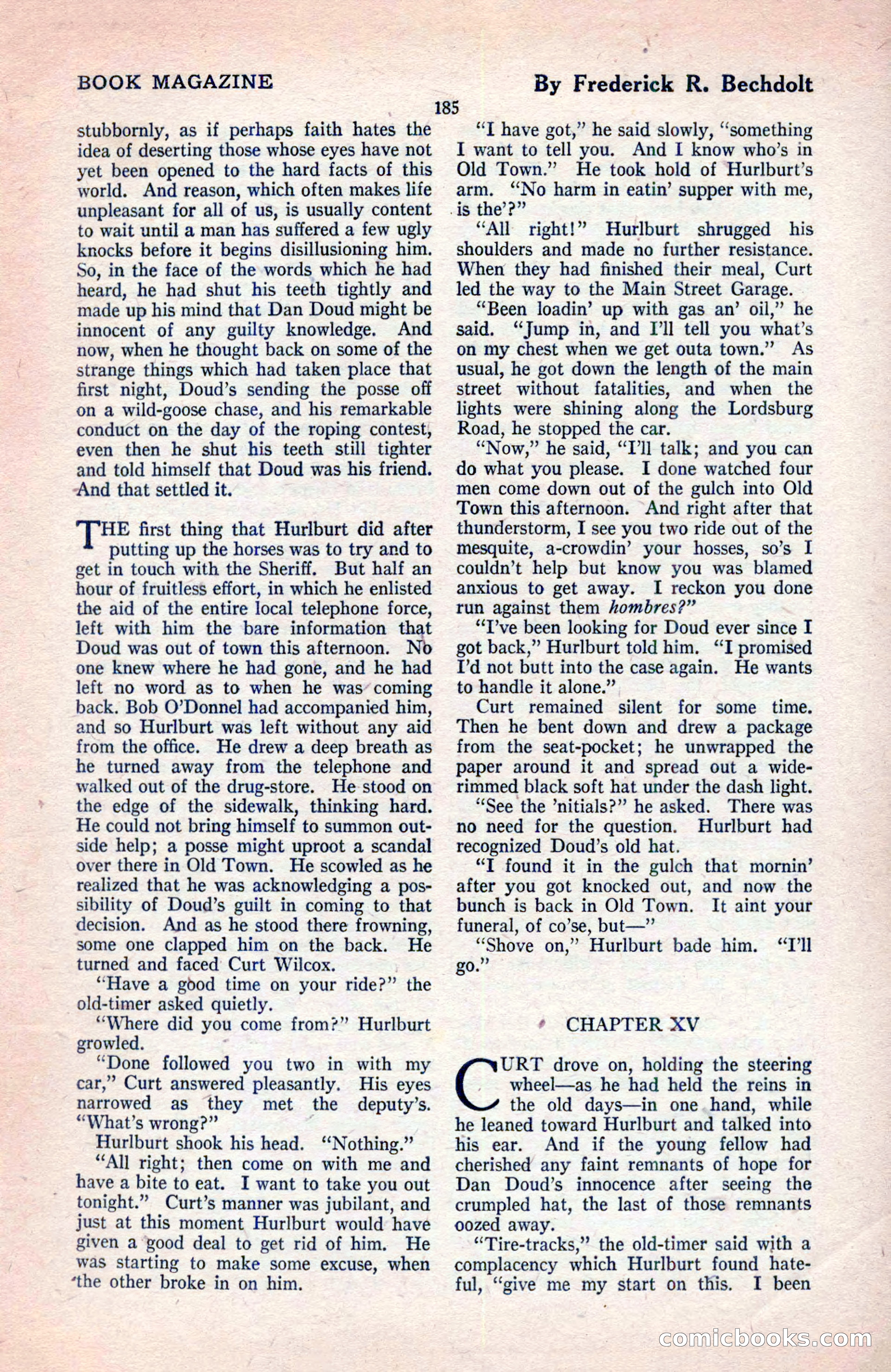 The Blue Book Magazine, May 1922 — page 191 of 208